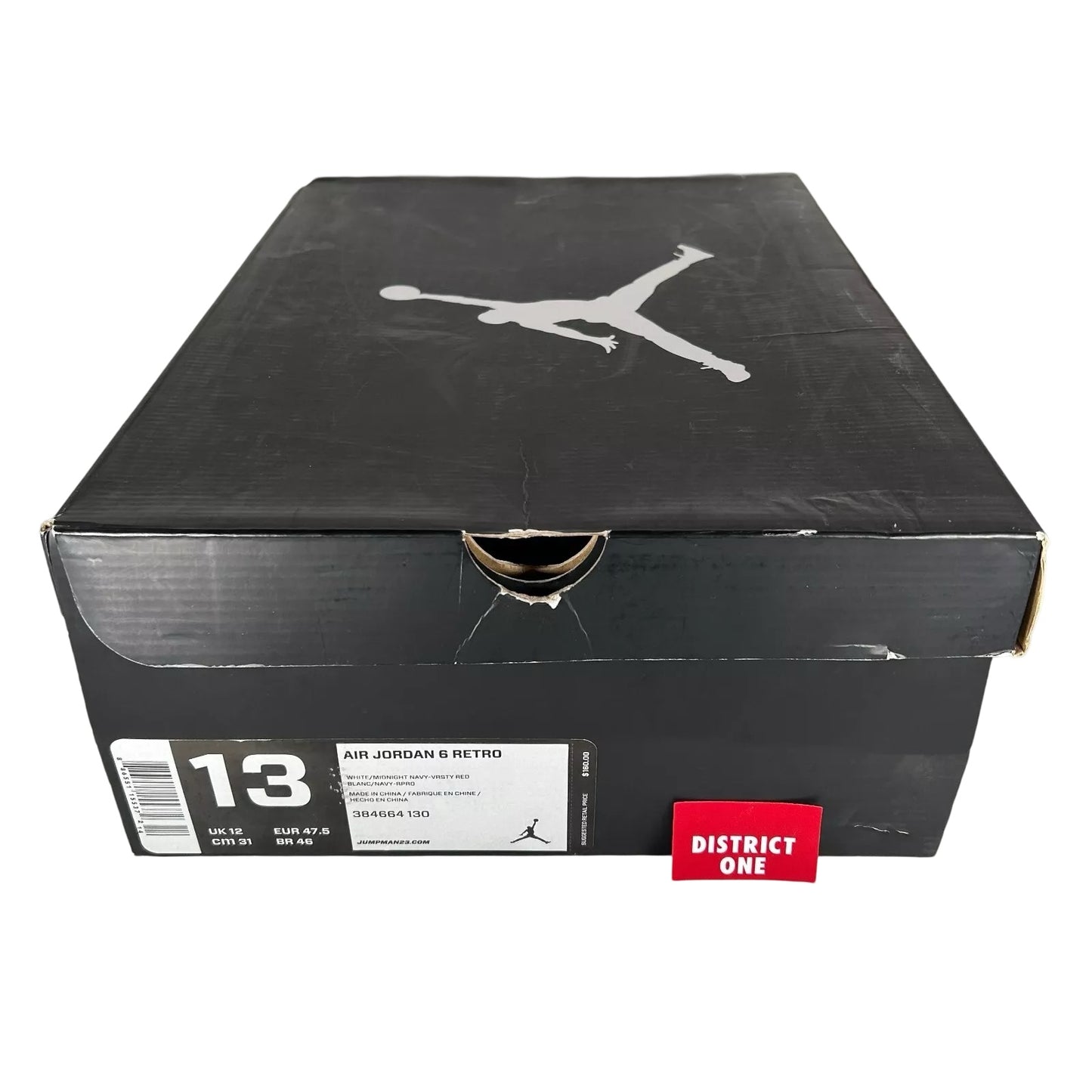 384664 130 Jordan 6 Retro Olympic London (2012) [CONDITIONAL] - 13 M (Yellowing)
