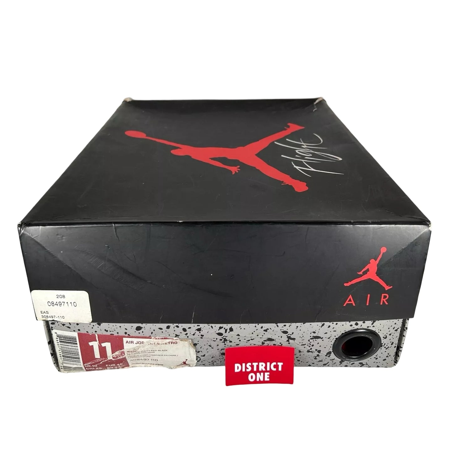 308497 110 Jordan 4 Retro Fire Red (2012) [CONDITIONAL] - 11 M (Paint Chipping)