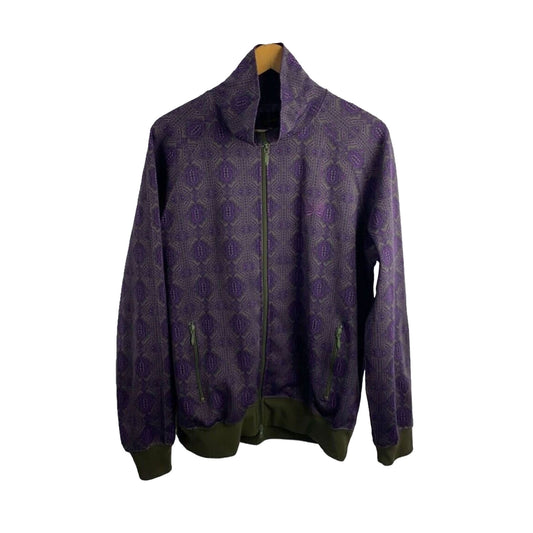 Needles Polyester Allover Pattern Jacket Purple [USED] - L (Used)