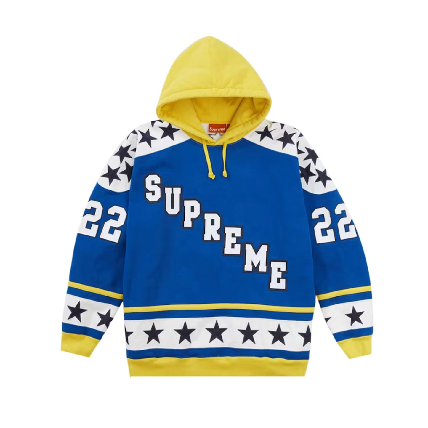 Supreme Hockey Hooded Sweatshirt (FW22) Royal [USED] - L (Used)