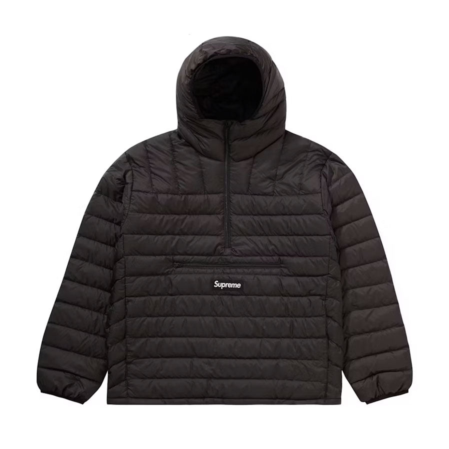 Supreme Micro Down Half Zip Hooded Pullover (FW22) Black