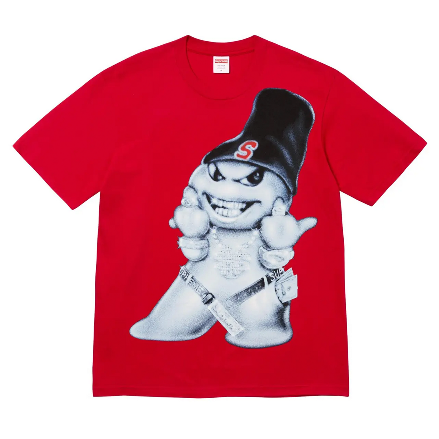 Supreme Snowman Tee Red
