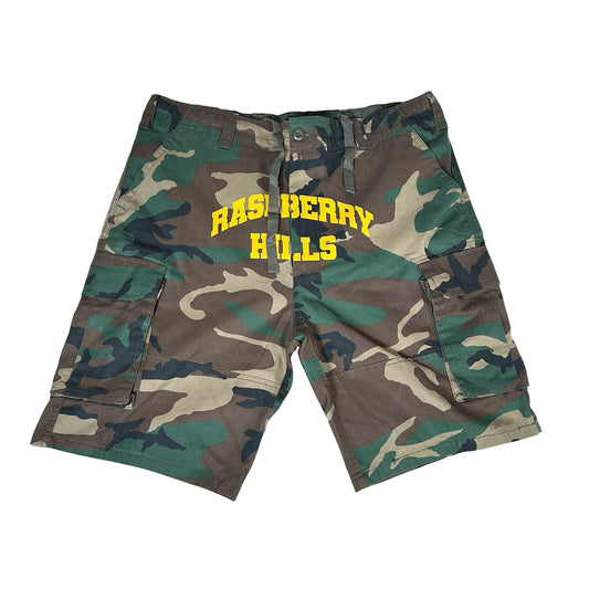 Gallery Raspberry Hills Camo Cargo Shorts [USED] - L (Used2)