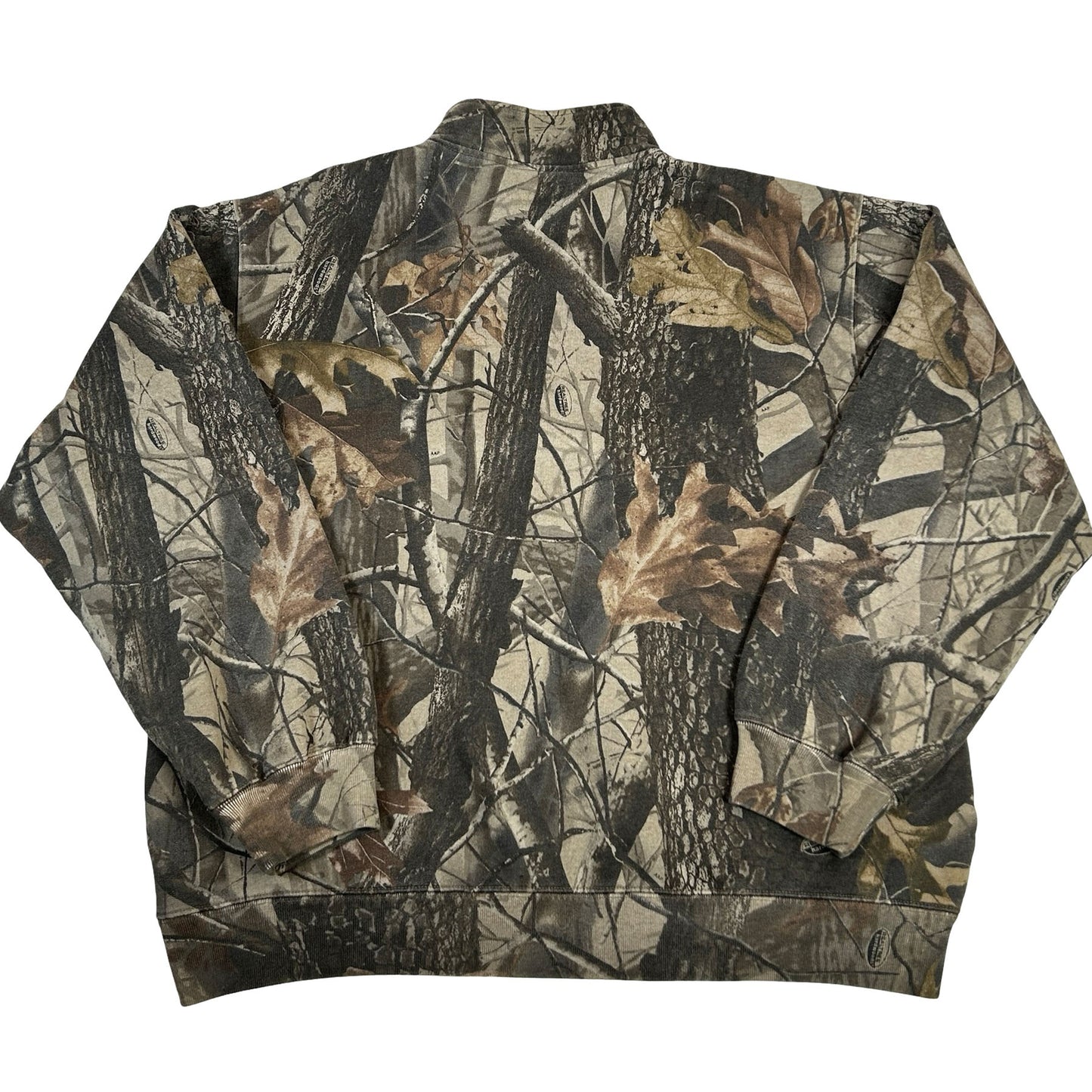 Supreme Small Box Half Zip Pullover Realtree Hardwoods Camo [USED] - M (Used)