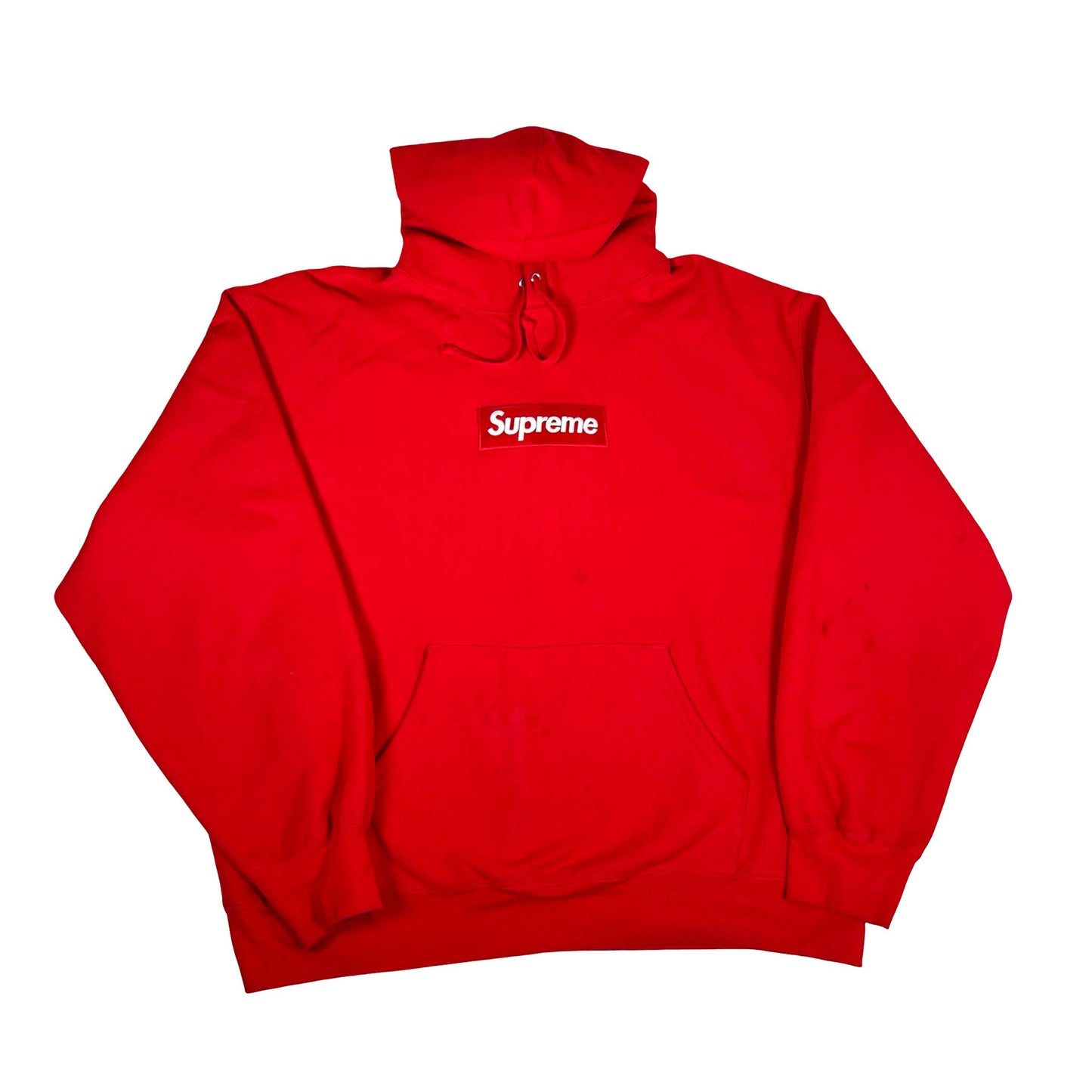 Supreme Box Logo Hooded Sweatshirt (FW23) Red [USED] - L (Used3)