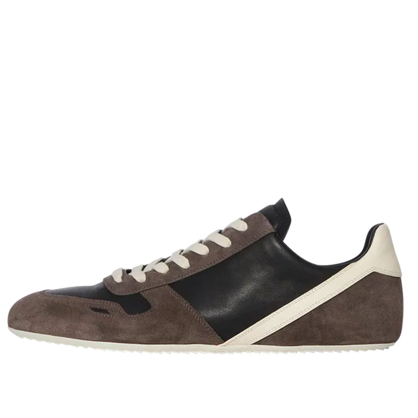 RU02E1889 LVOOCO 78911 Rick Owens Minimal Sneaks Dark Dust Black Milk
