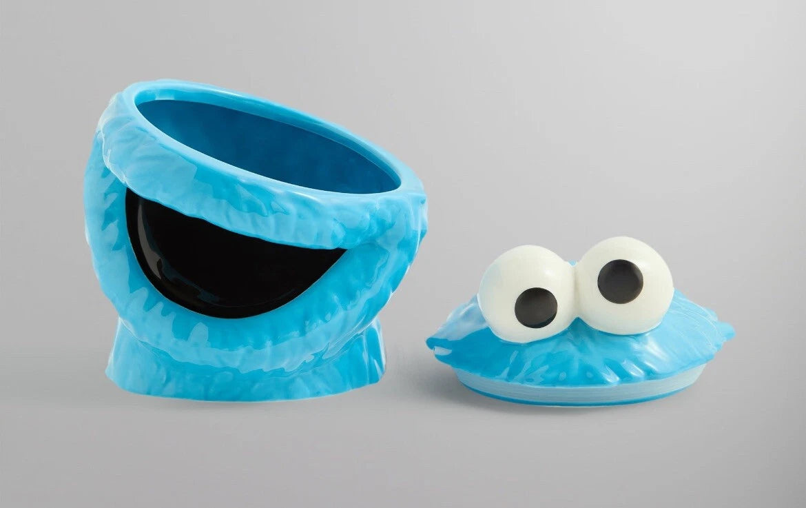 Kith for Sesame Street Cookie Monster Cookie Jar Chicory