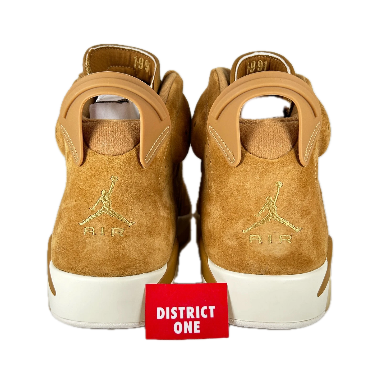 384664 705 Jordan 6 Retro Wheat - 11.5 M (Soles Yellowing)