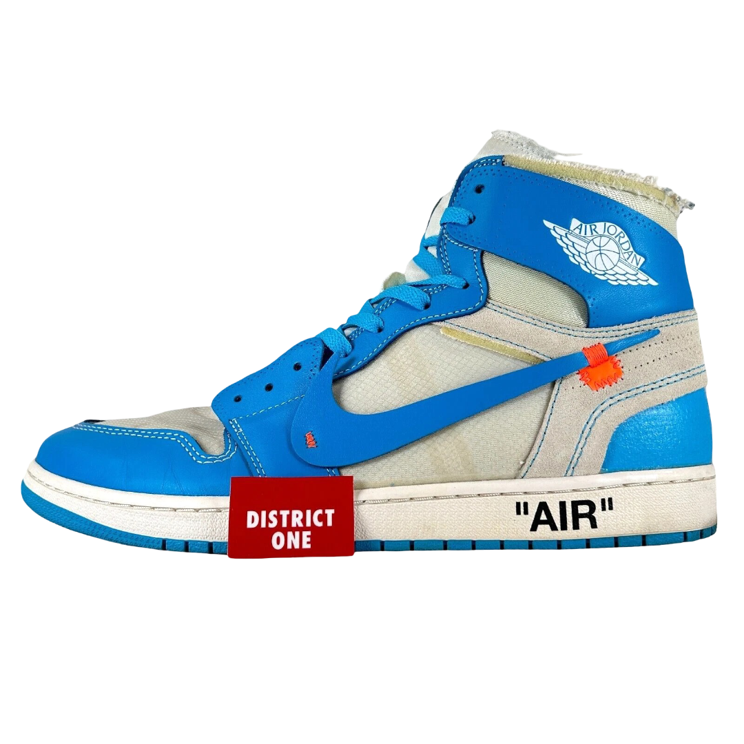 AQ0818 148 Jordan 1 Retro High Off-White UNC [USED] - 14 M (Used)