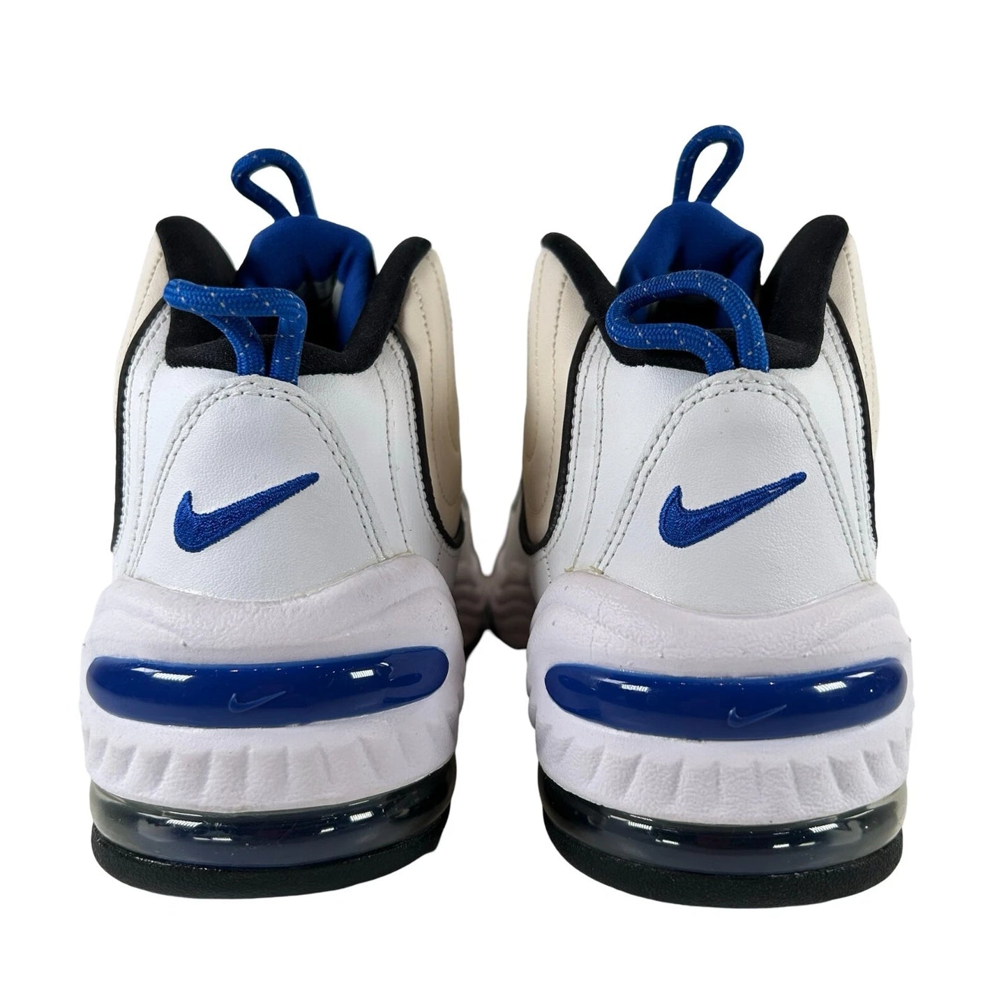 333886 100 Nike Air Penny II White Royal (2016) - 11 M (Uppers Yellowing) (No Box)