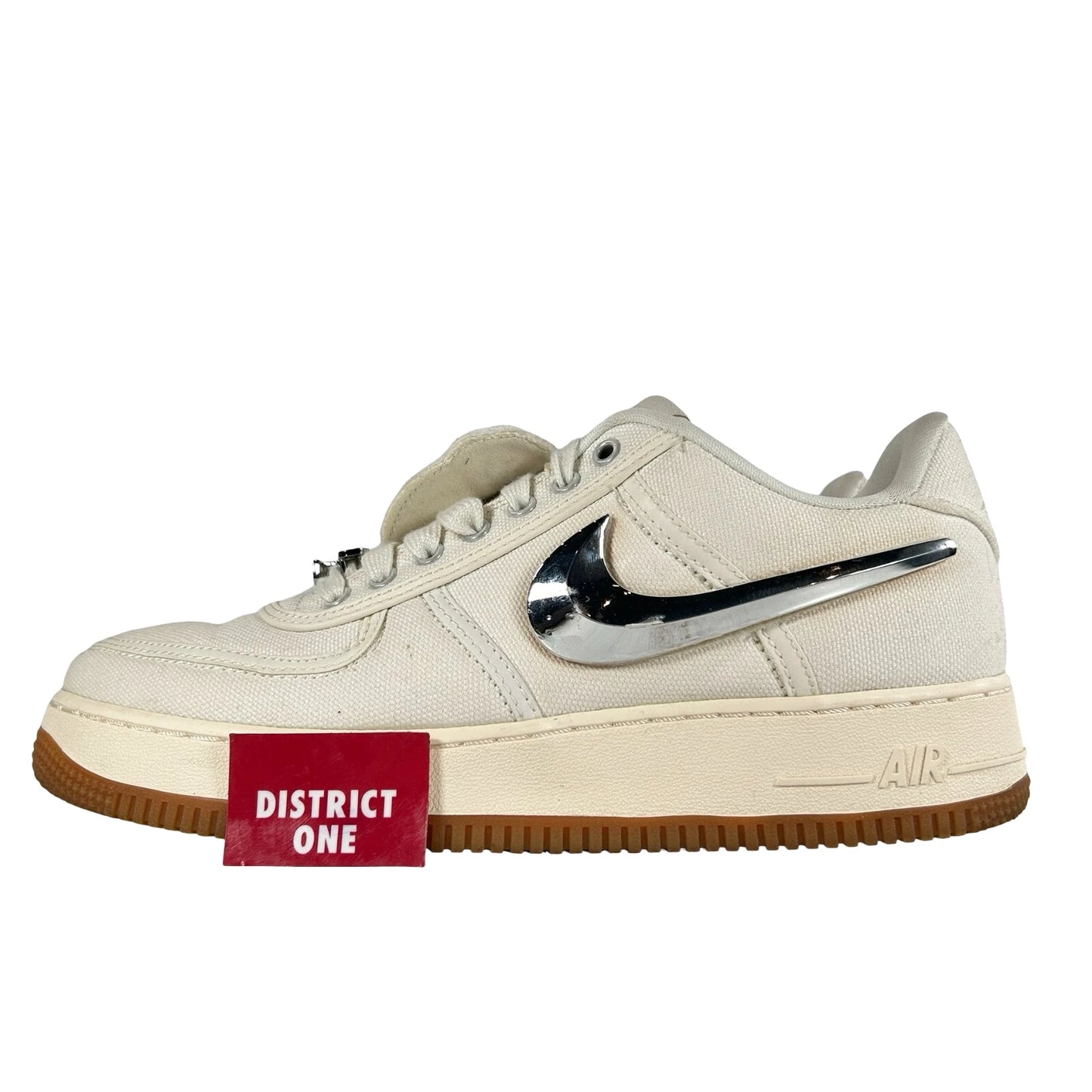 AQ4211 101 Nike Air Force 1 Low Travis Scott Sail [USED] - 8.5 M (Used)