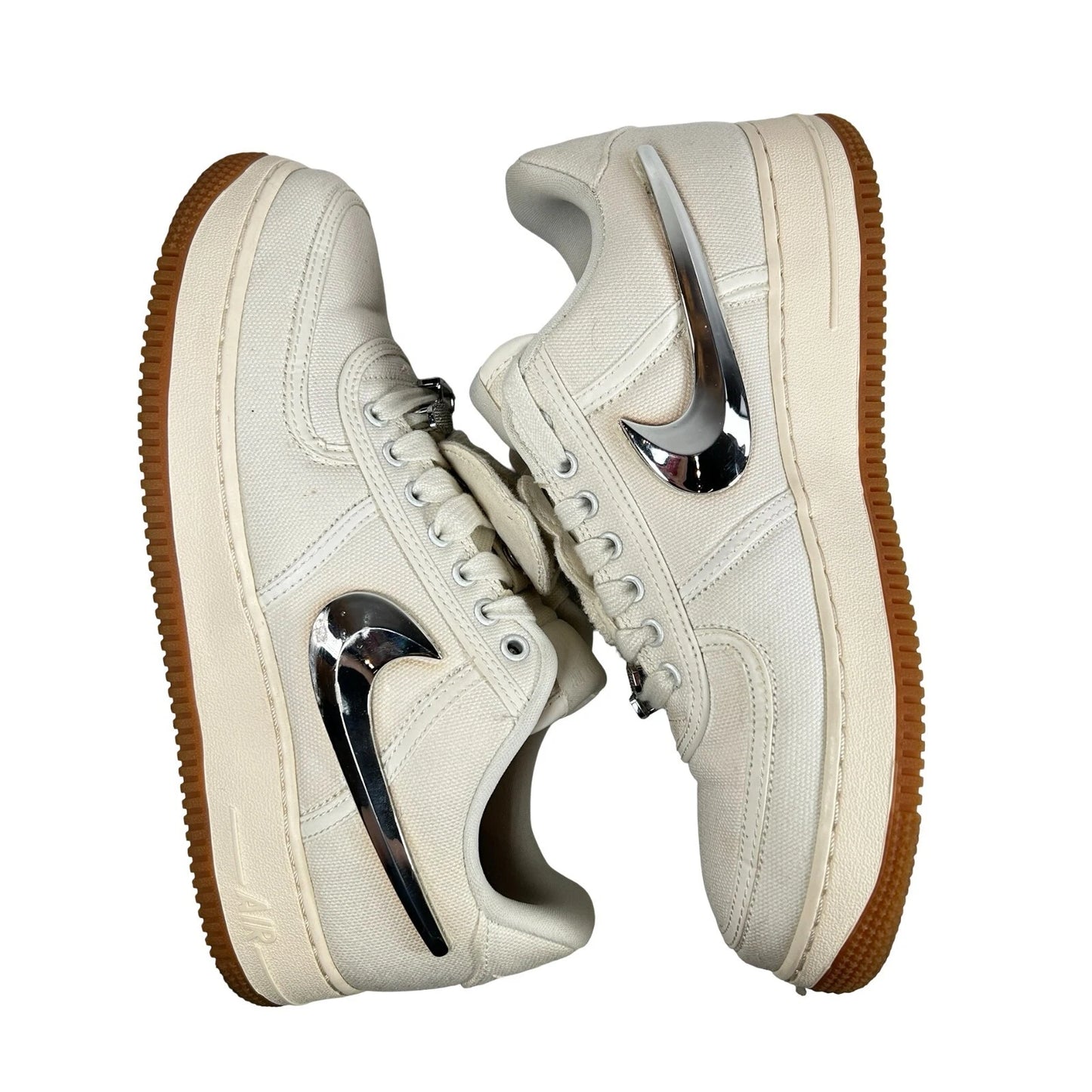 AQ4211 101 Nike Air Force 1 Low Travis Scott Sail [USED] - 8.5 M (Used)