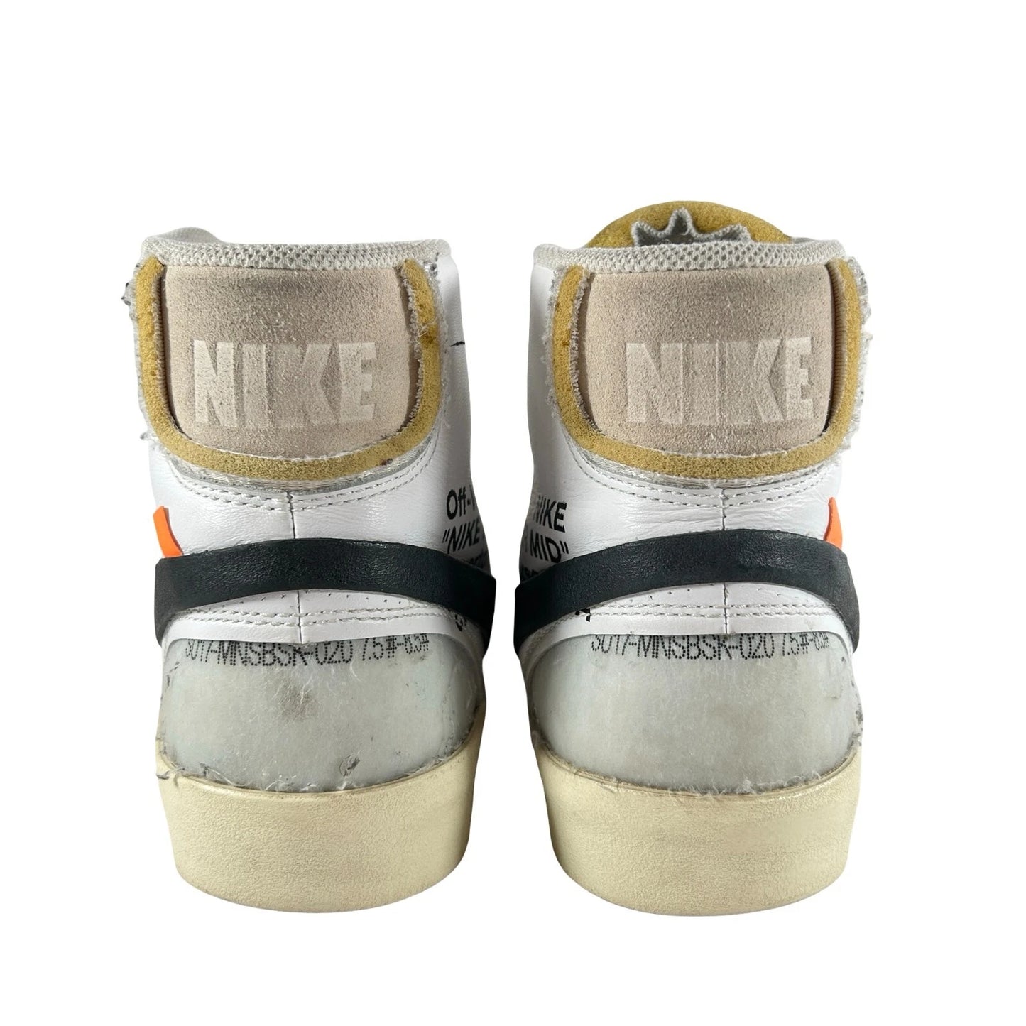 AA3832 100 Nike Blazer Mid Off-White [USED] - 8.5 M (Used)