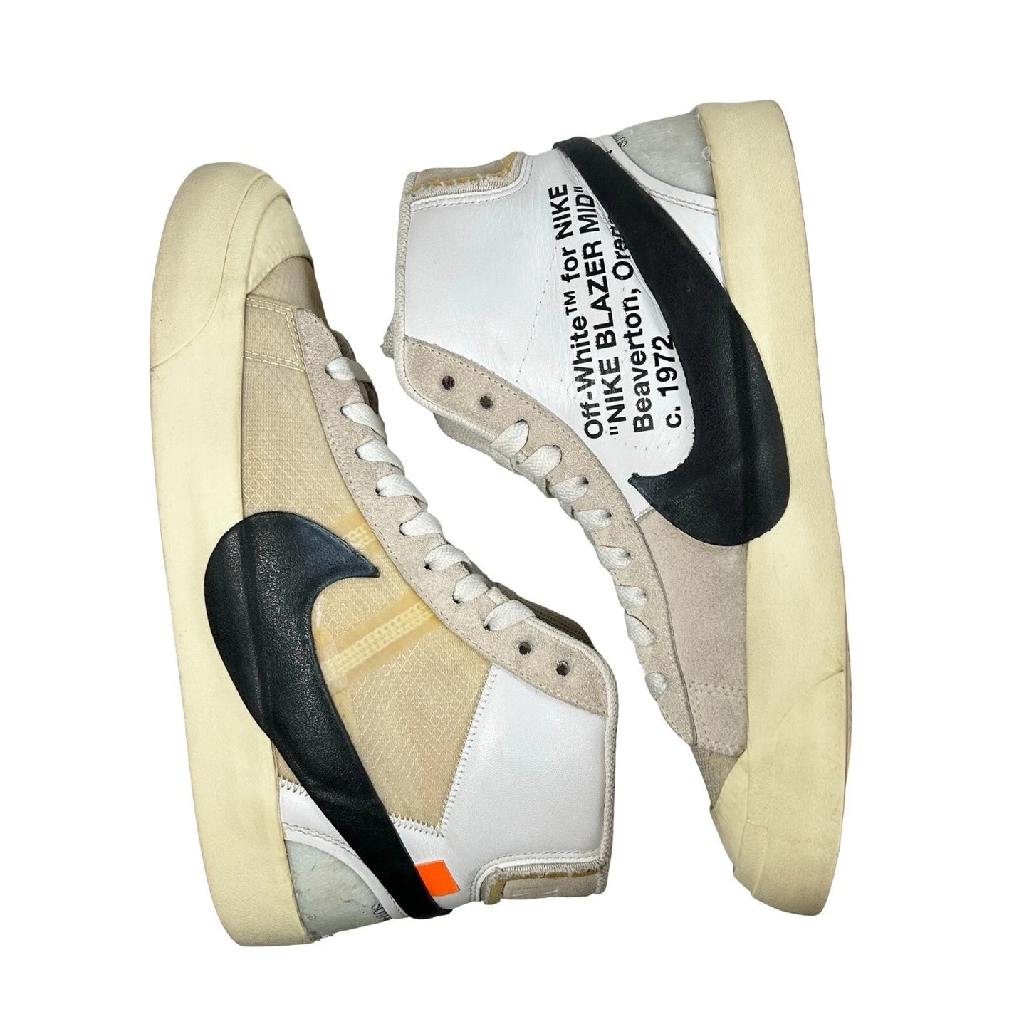 AA3832 100 Nike Blazer Mid Off-White [USED] - 8.5 M (Used)