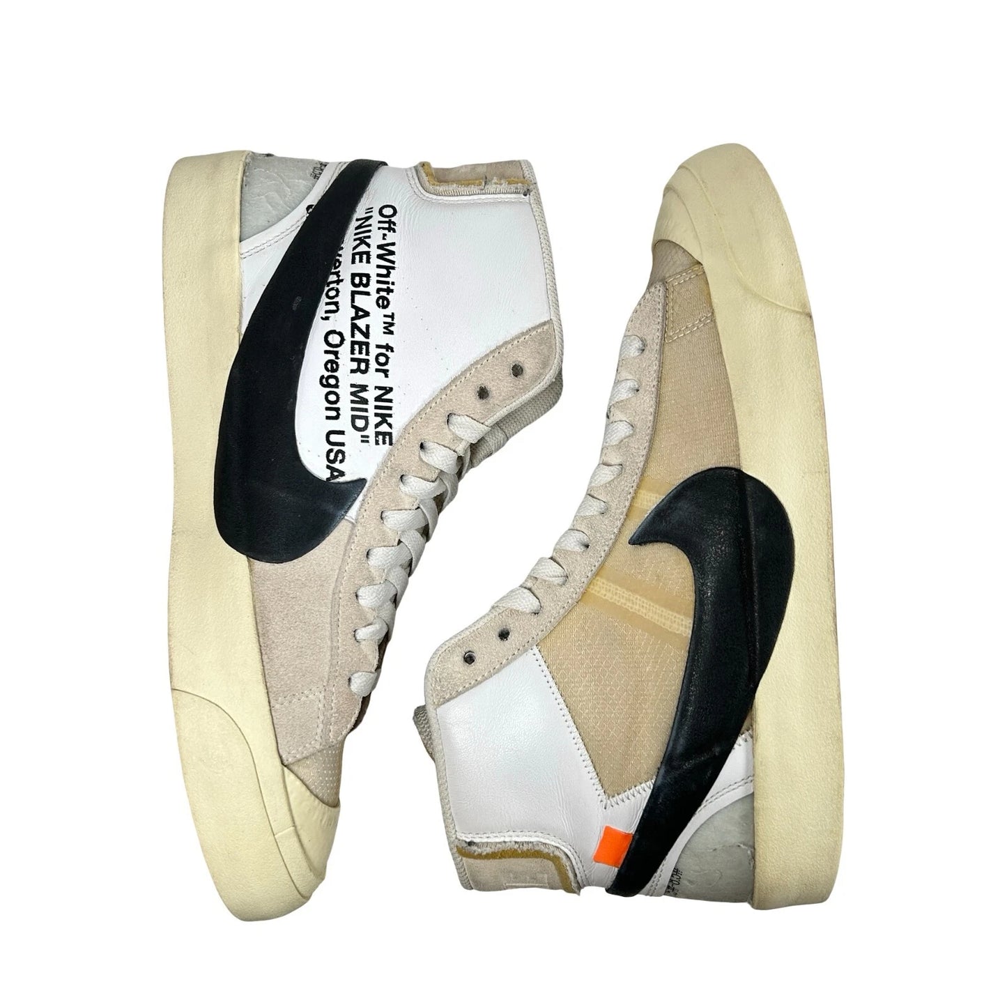 AA3832 100 Nike Blazer Mid Off-White [USED] - 8.5 M (Used)