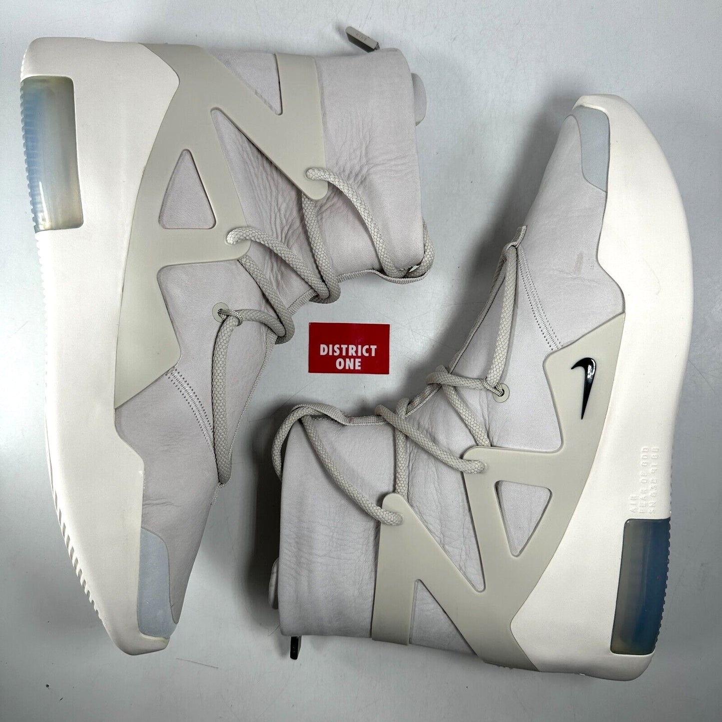 AR4237 002 Nike Air Fear Of God 1 Light Bone [USED] - 10.5 M (Used)