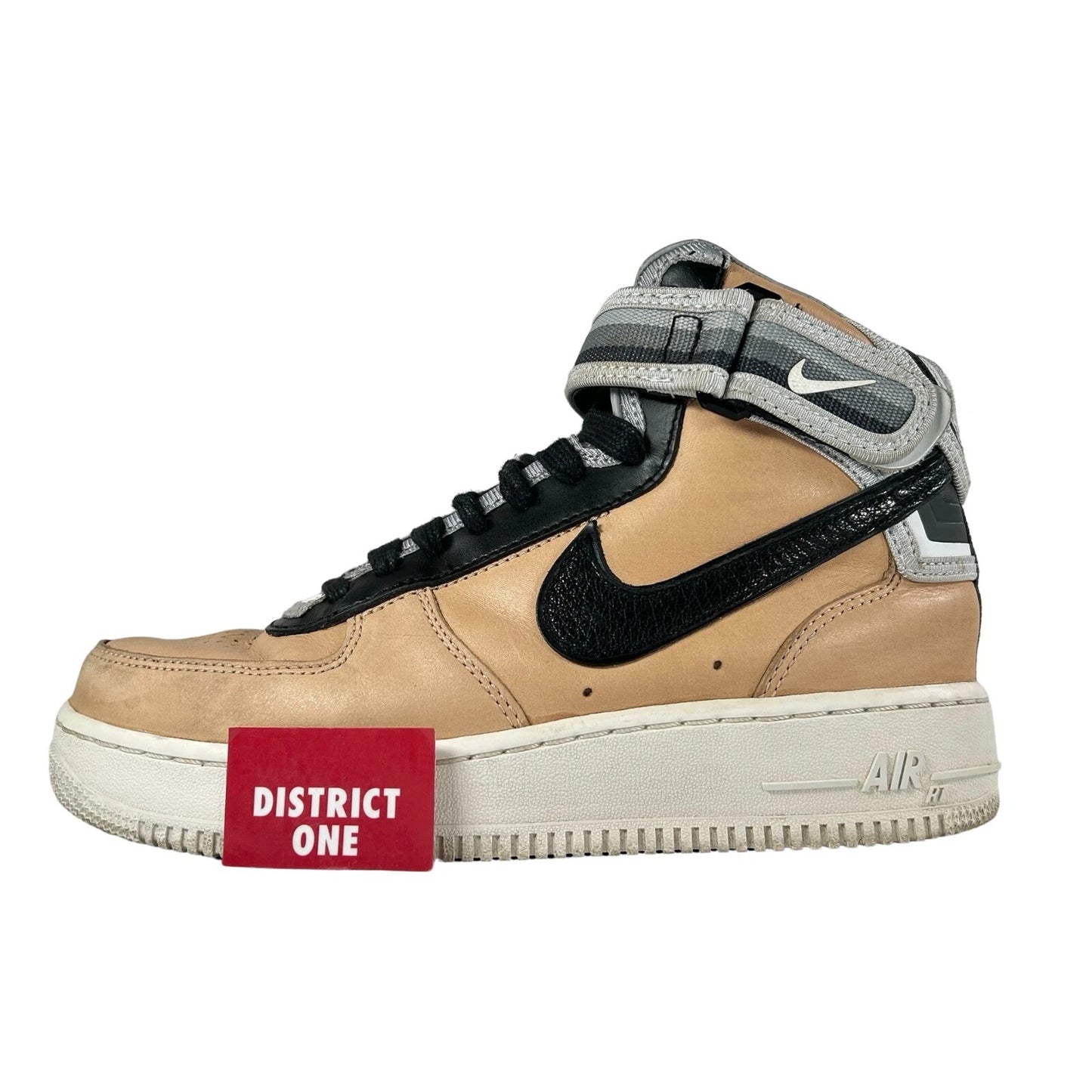 677130 200 Nike Air Force 1 Mid Tisci Tan [USED] - 5 M (Used)