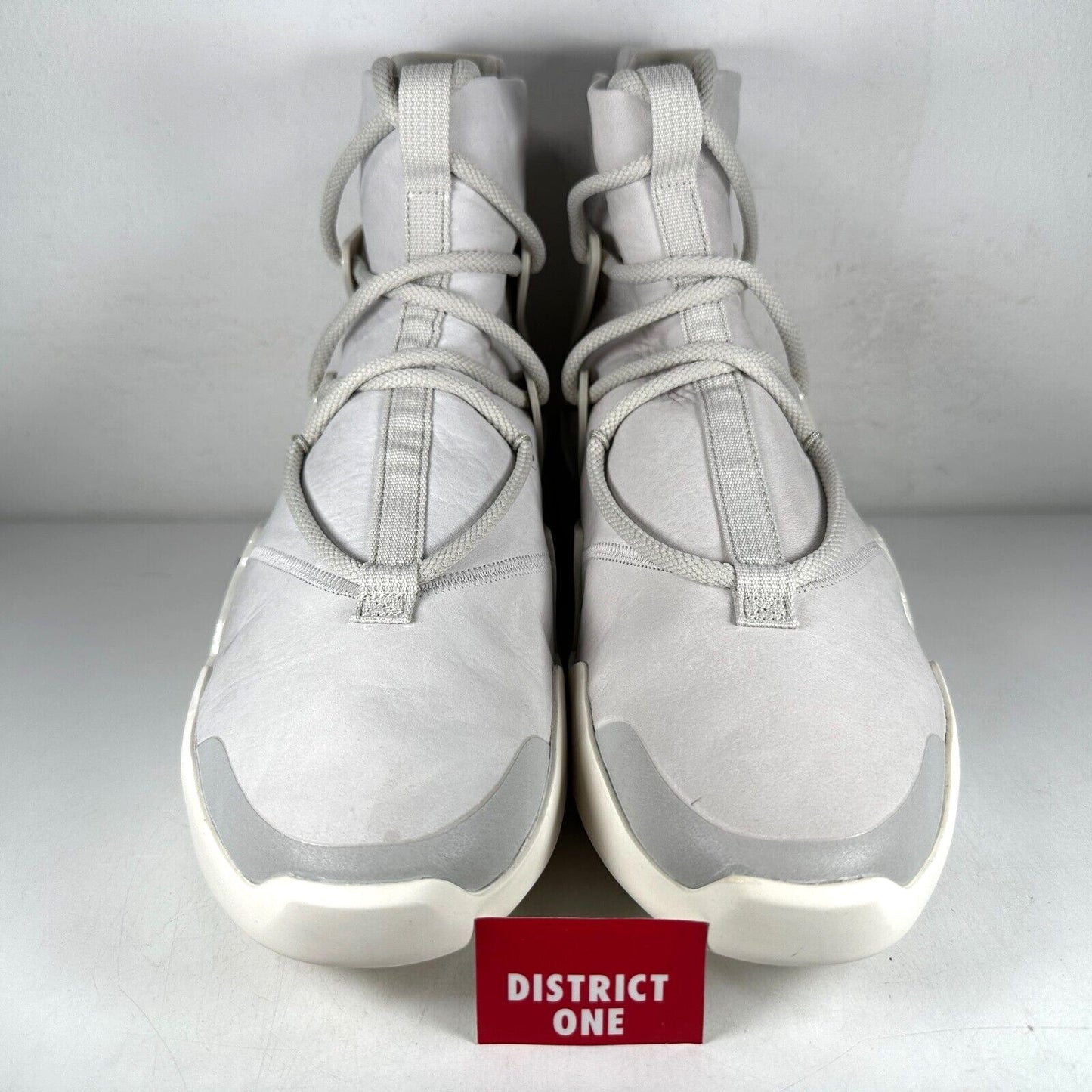 AR4237 002 Nike Air Fear Of God 1 Light Bone [USED] - 10.5 M (Used)