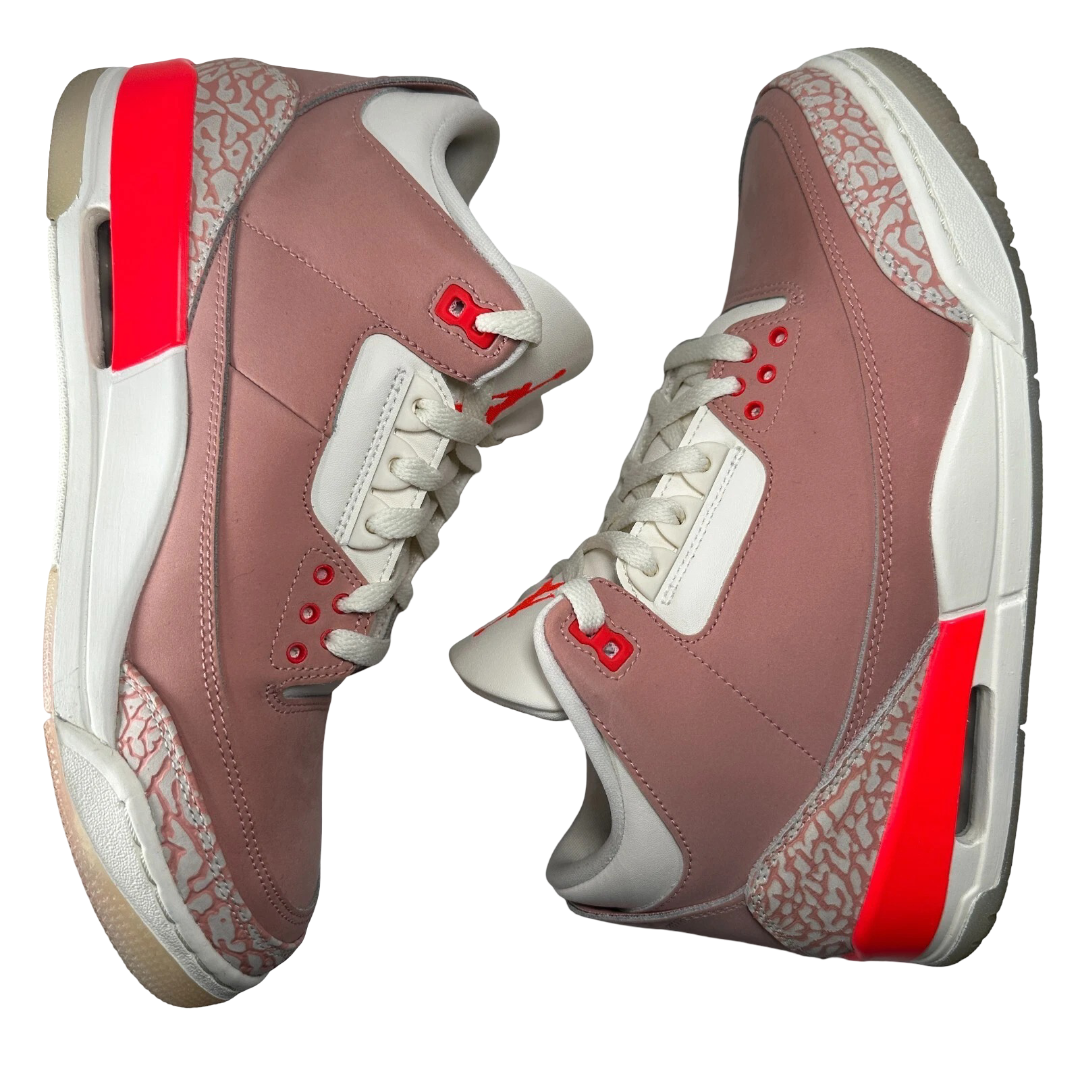 CK9246 600 Jordan 3 Retro Rust Pink (Women's) [USED] - 10.5 W (VNDS)