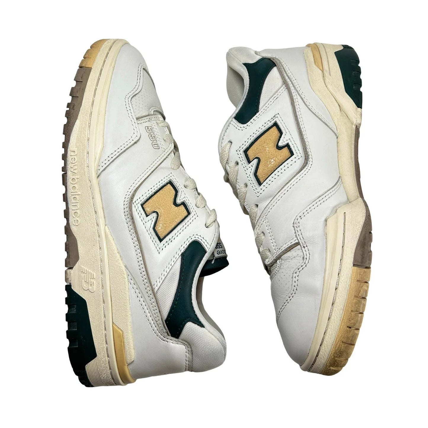 BB550A2 Aime Leon Dore New Balance 550 Natural Green [USED] - 9 M (Used2)