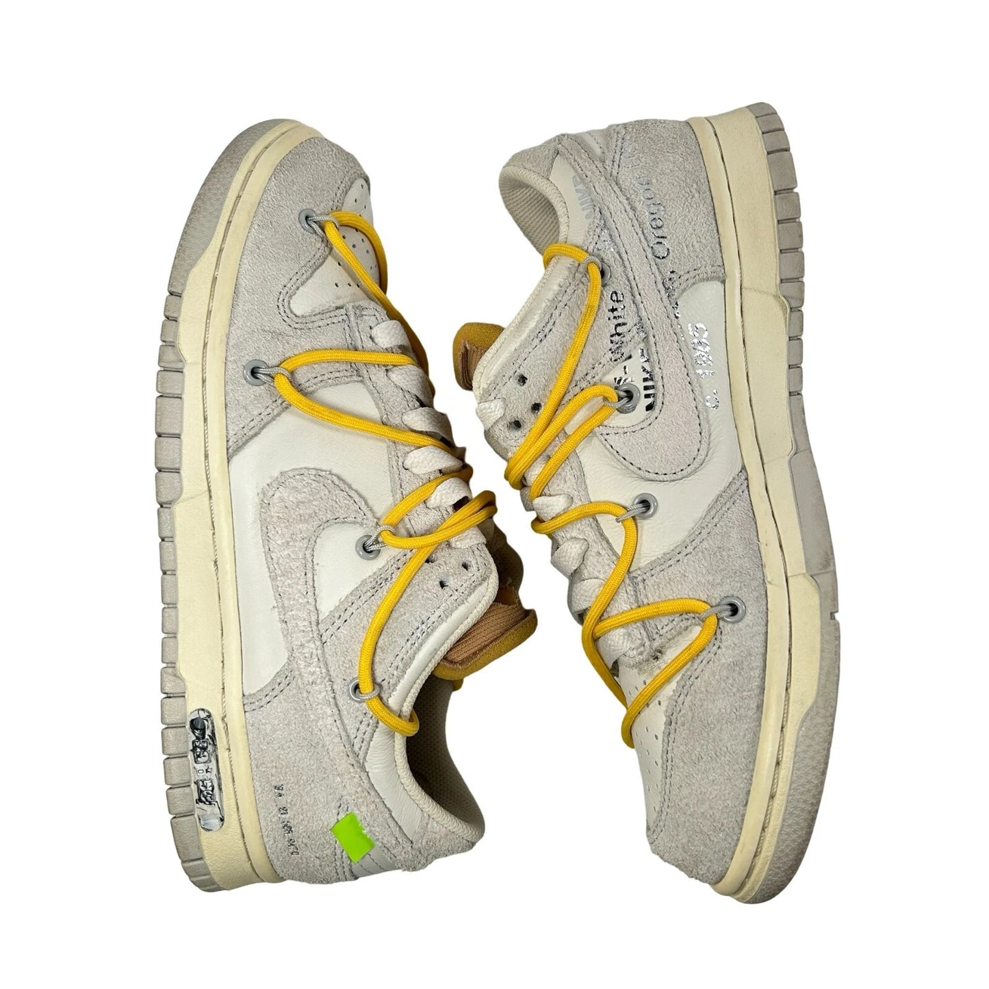 DJ0950 109 Nike Dunk Low Off-White Lot 39 [USED] - 6.5 M (Used)