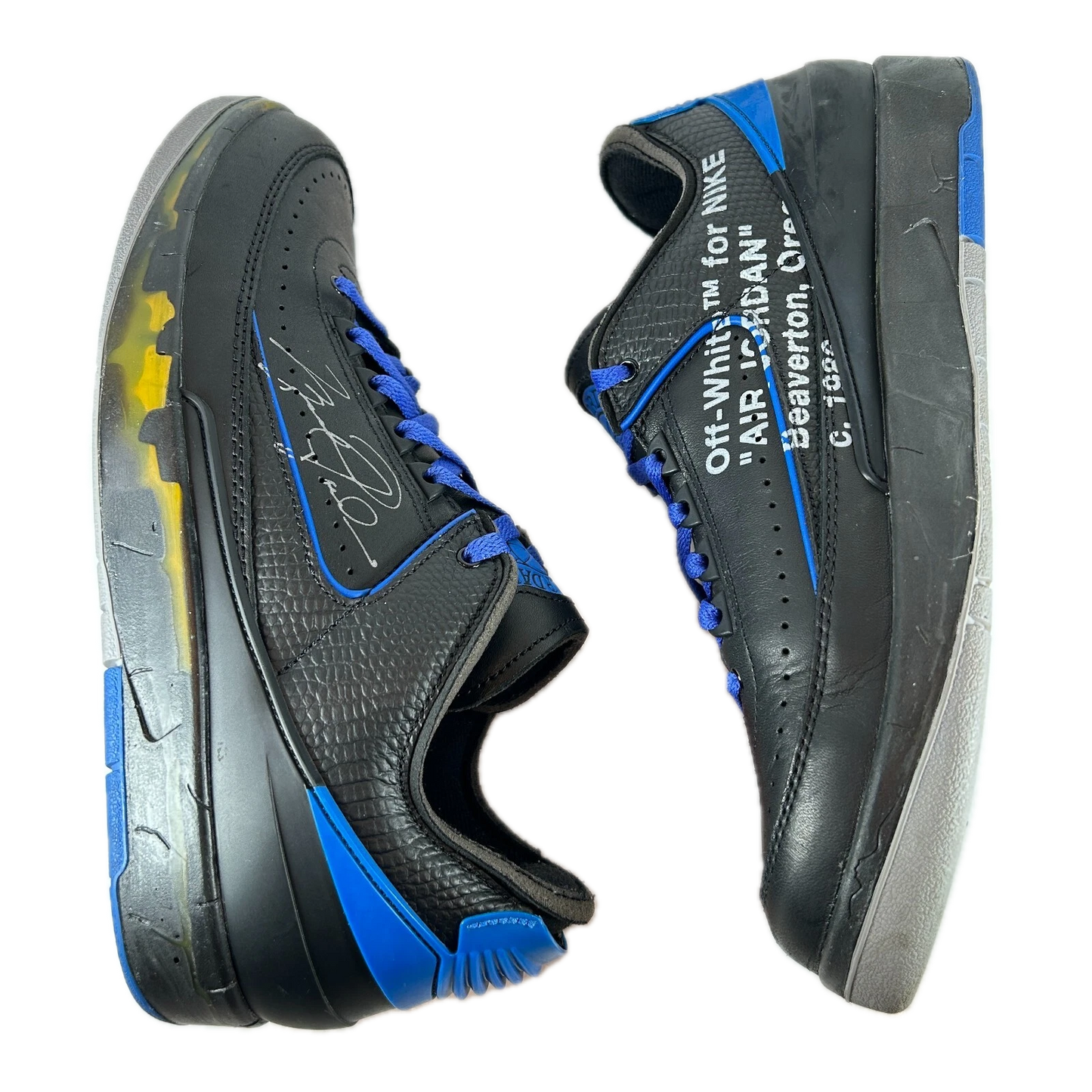 DJ4375 004 Jordan 2 Retro Low SP Off-White Black Blue [USED] - 10 M (Used2)