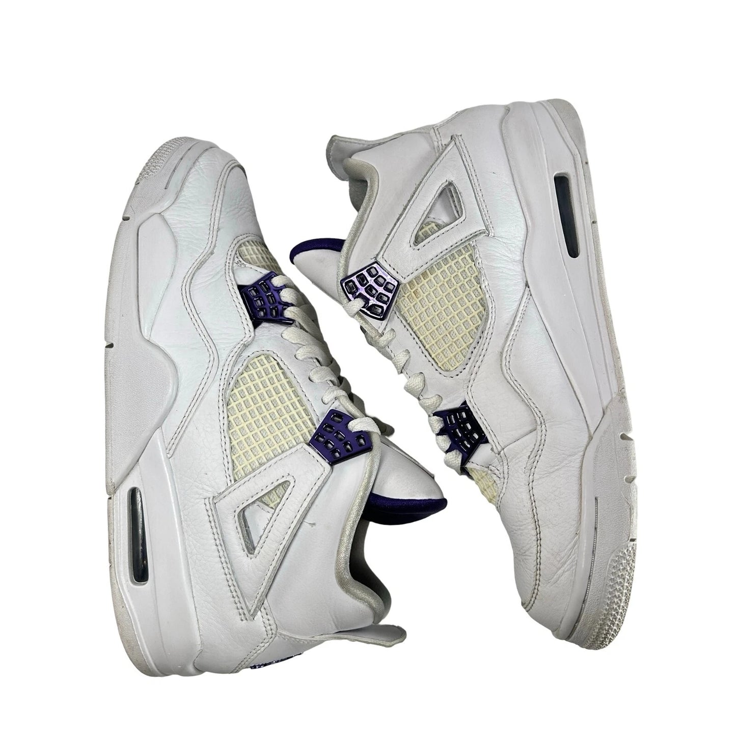 CT8527 115 Jordan 4 Retro Metallic Purple [USED] - 8.5 M (Used)