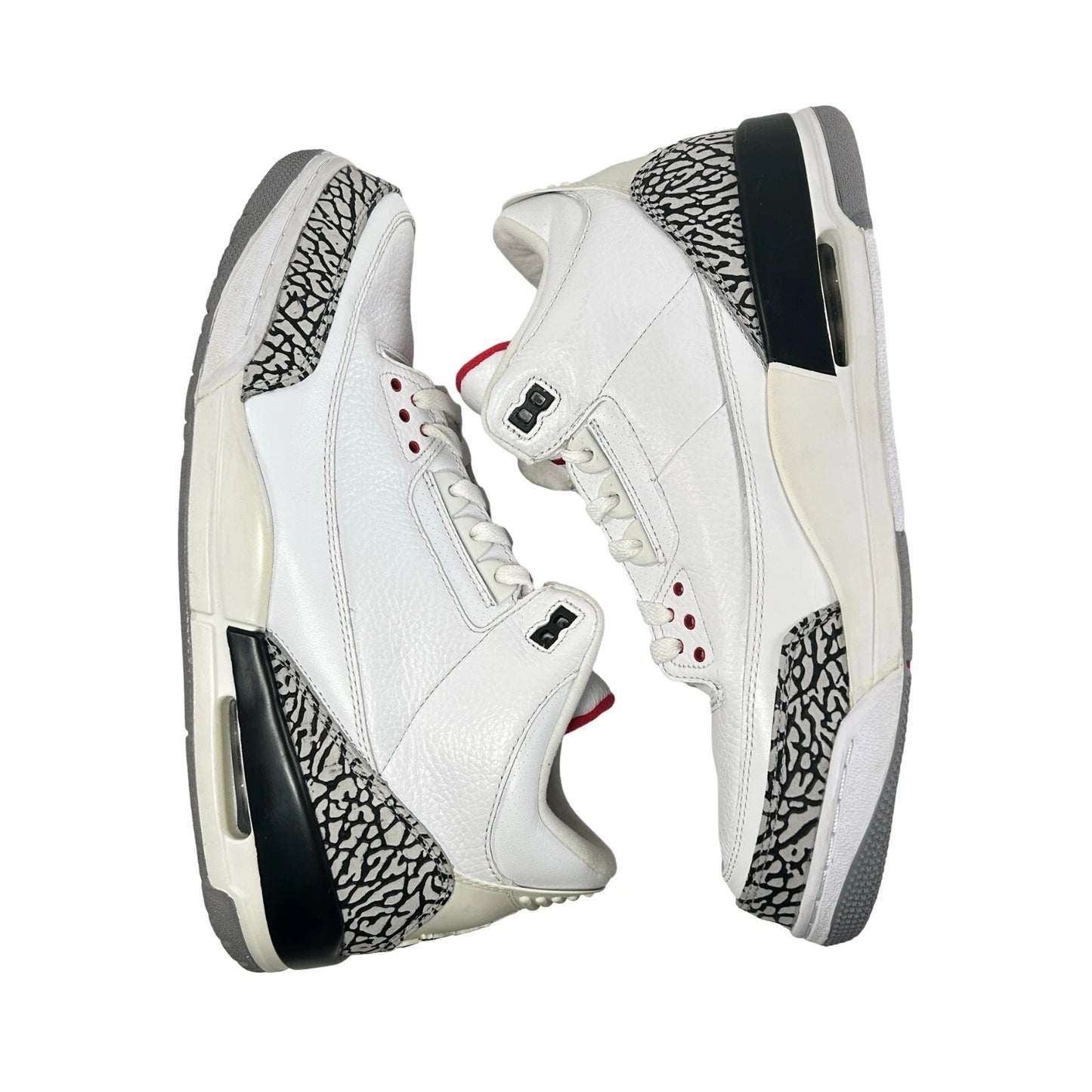 136064 105 Air Jordan 3 Retro White Cement (2011) [USED] - 13 M (VNDS)