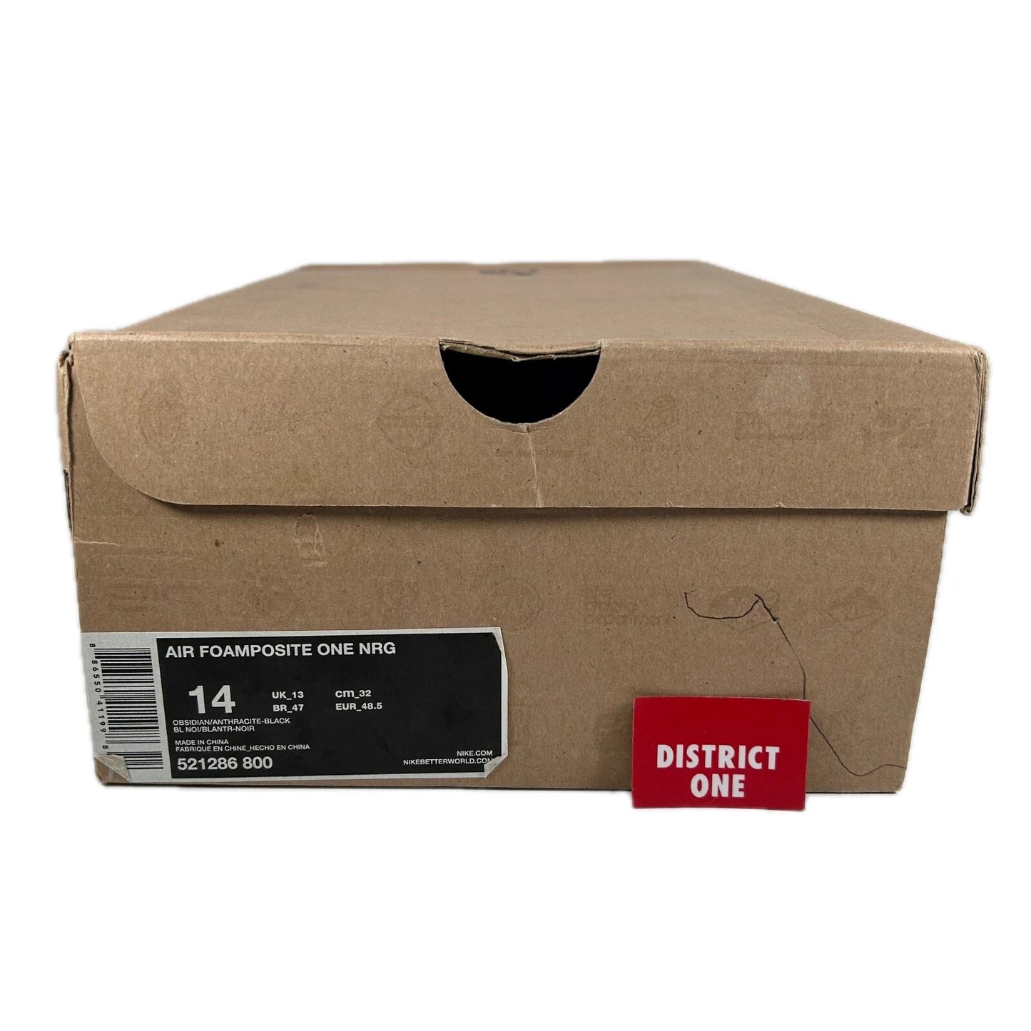 521286 800 Nike Air Foamposite One NRG Galaxy (2012) [CONDITIONAL] - 14 M (Soles Yellowing)