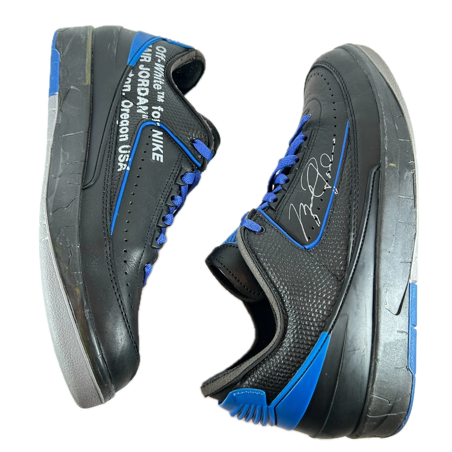 DJ4375 004 Jordan 2 Retro Low SP Off-White Black Blue [USED] - 10 M (Used2)