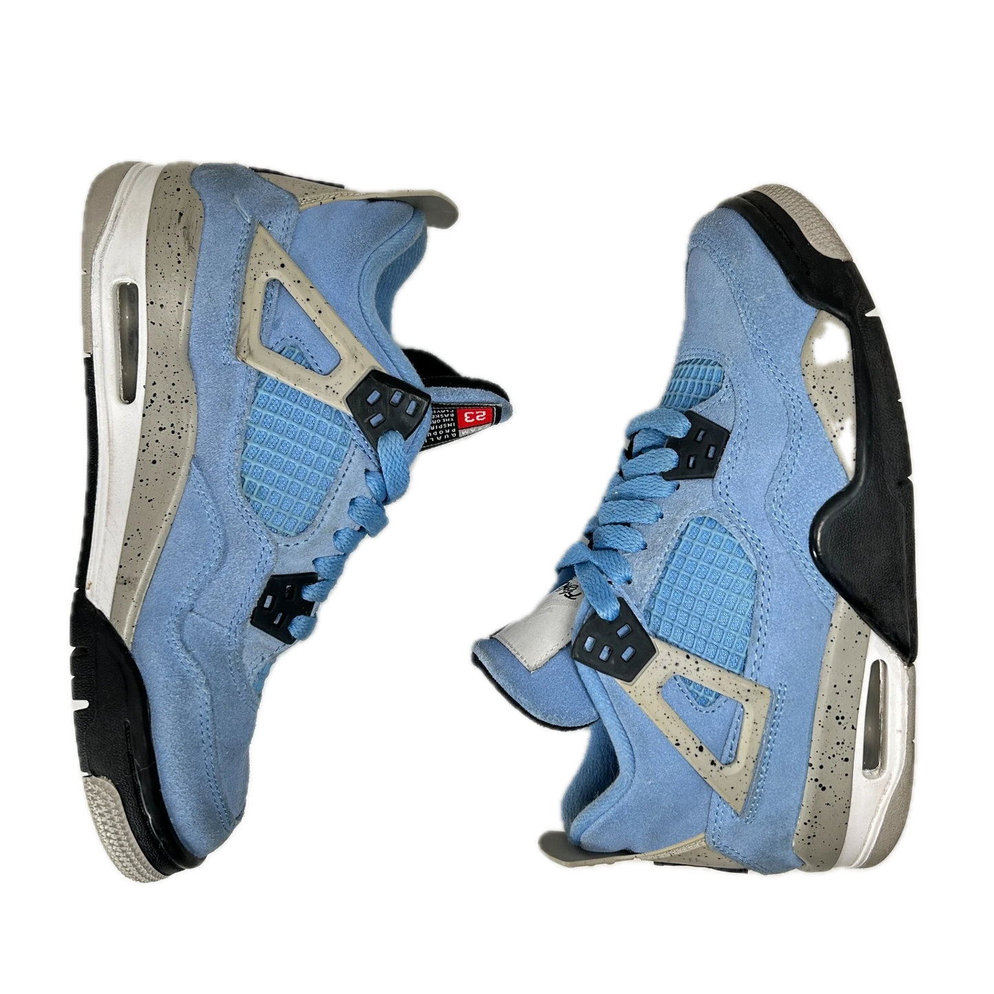 408452 400 Jordan 4 Retro University Blue (GS) [USED] - 4 Y (Used2)