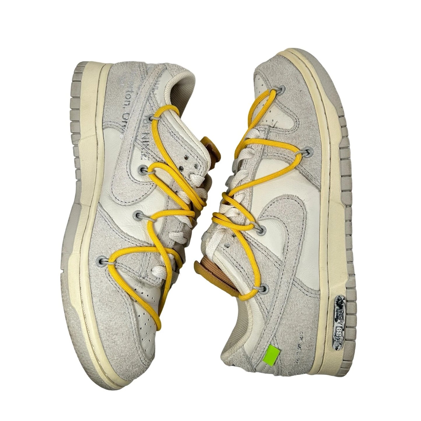 DJ0950 109 Nike Dunk Low Off-White Lot 39 [USED] - 6.5 M (Used)