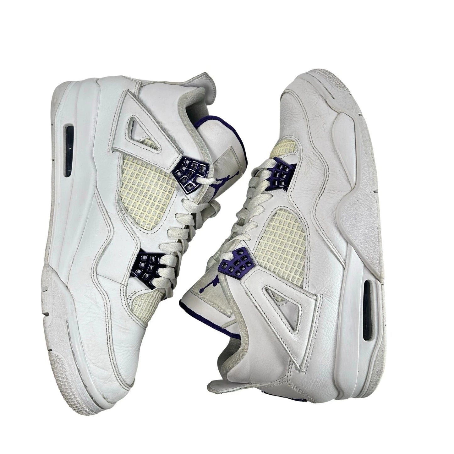 CT8527 115 Jordan 4 Retro Metallic Purple [USED] - 8.5 M (Used)
