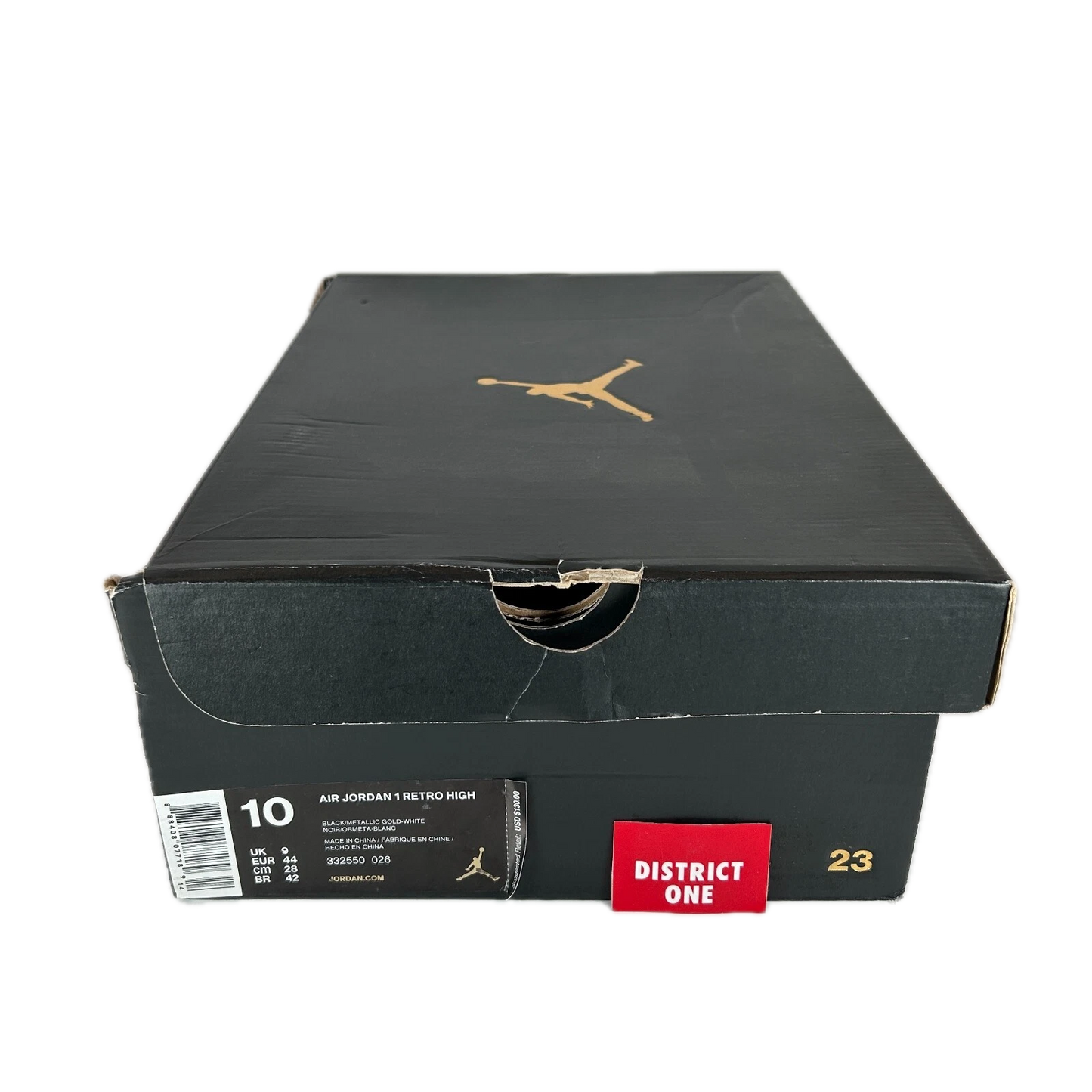 332550 026 Jordan 1 Retro Melo - 10 M (Scuff on Right Shoe) (Damaged Box)