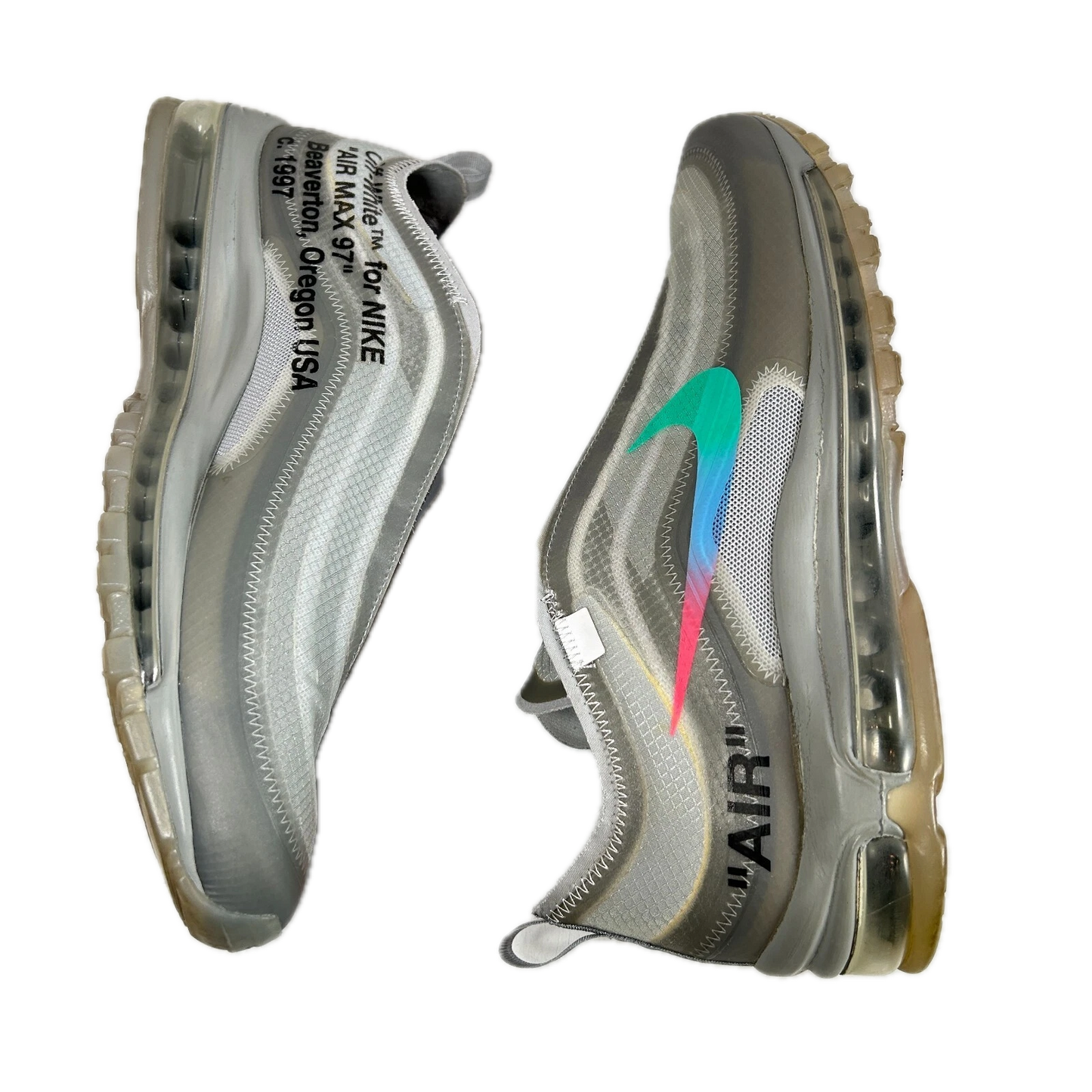 AJ4585 101 Nike Air Max 97 Off-White Menta [USED] - 10 M (Used)