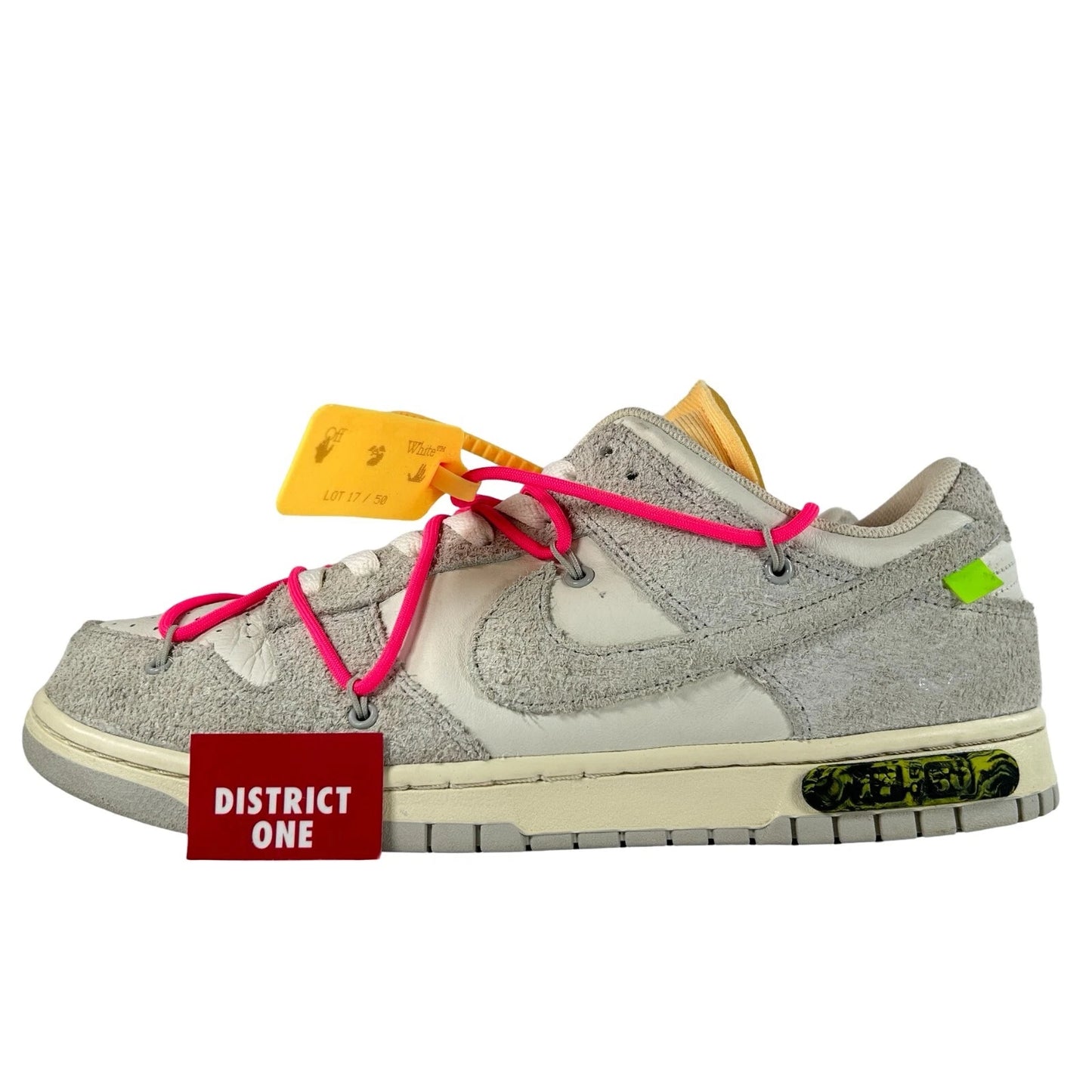 DJ0950 117 Nike Dunk Low Off-White Lot 17 [USED] - 11.5 M (Used)