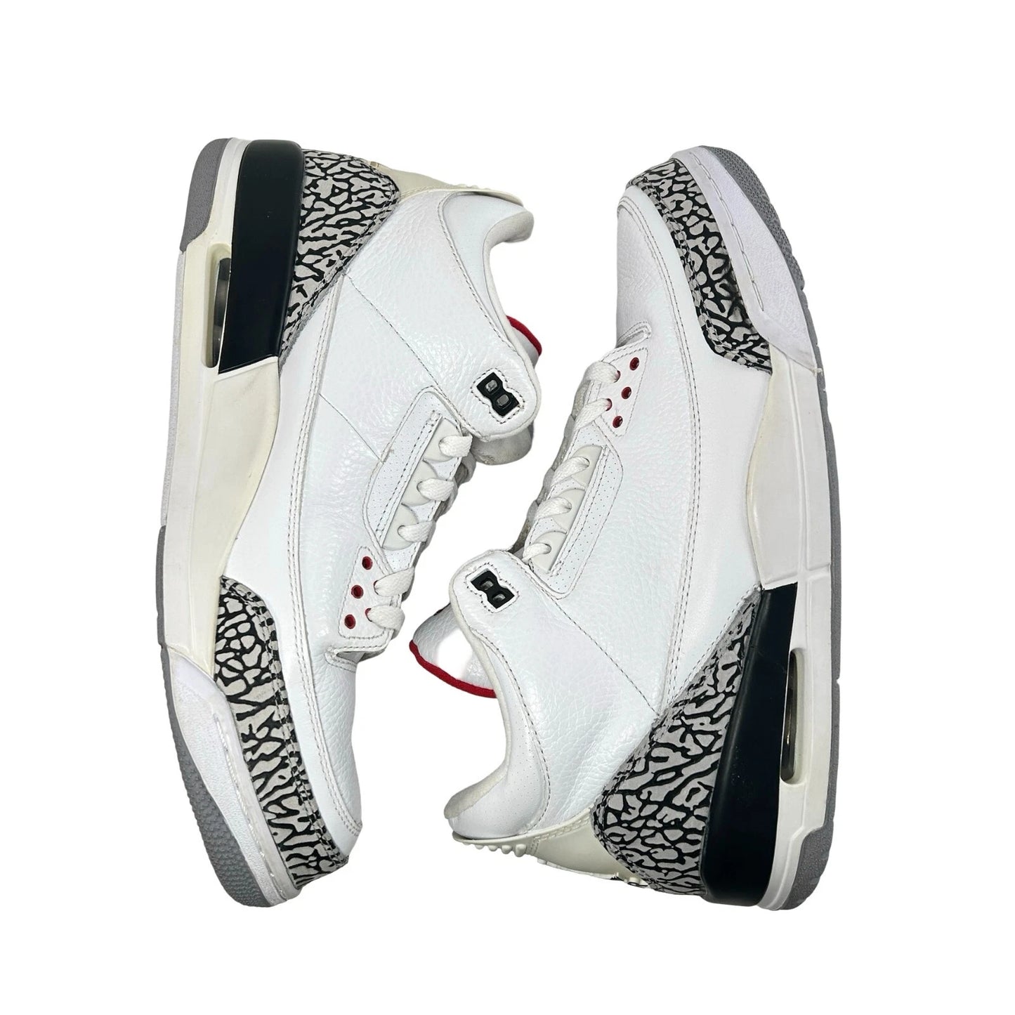 136064 105 Air Jordan 3 Retro White Cement (2011) [USED] - 13 M (VNDS)