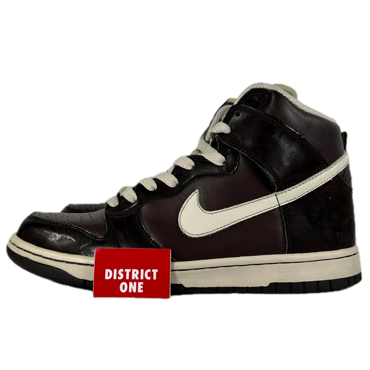 312786 223 Nike Dunk High Woodgrain (2006) [USED] - 8 M (Used)