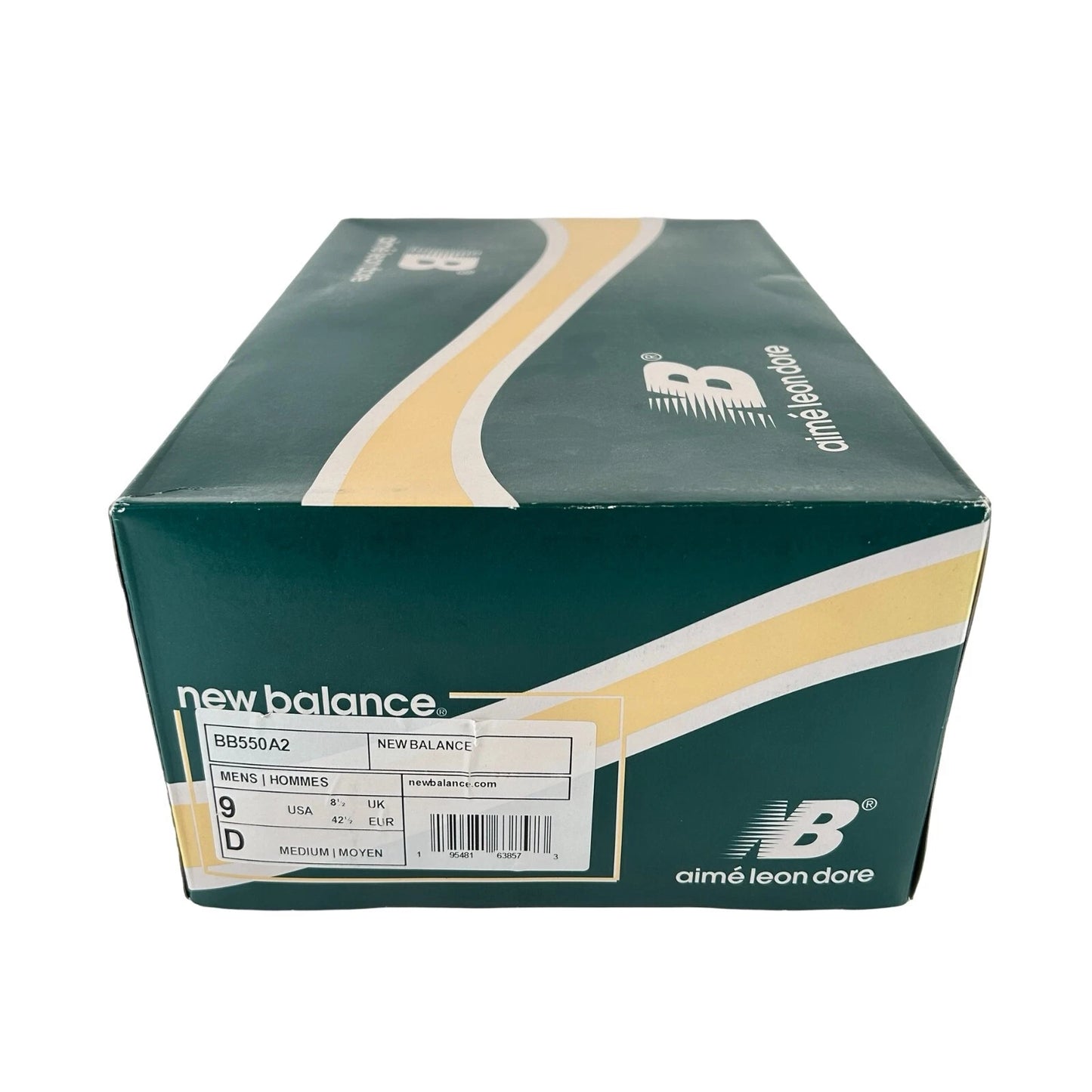 BB550A2 Aime Leon Dore New Balance 550 Natural Green [USED] - 9 M (Used2)