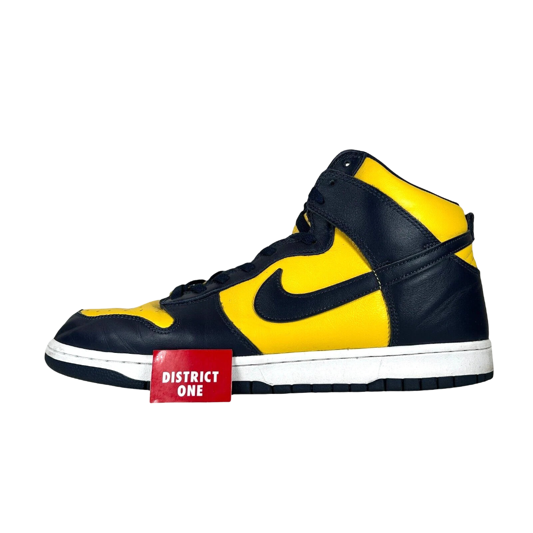 CZ8149 700 Nike Dunk High Michigan (2020) [USED] - 13 M (Used)