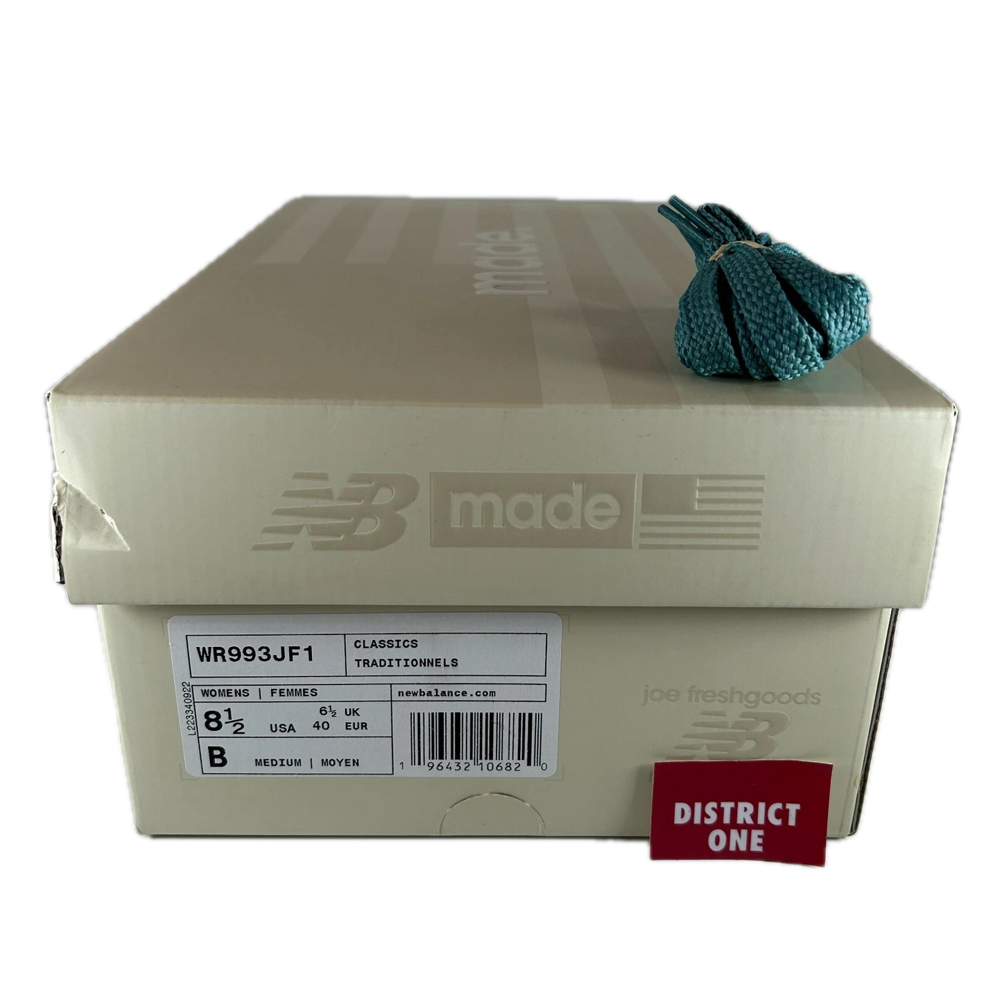 WR993JF1 New Balance 993 Joe Freshgoods Performance Art Arctic Blue (Women's) [USED] - 8.5W (Used)