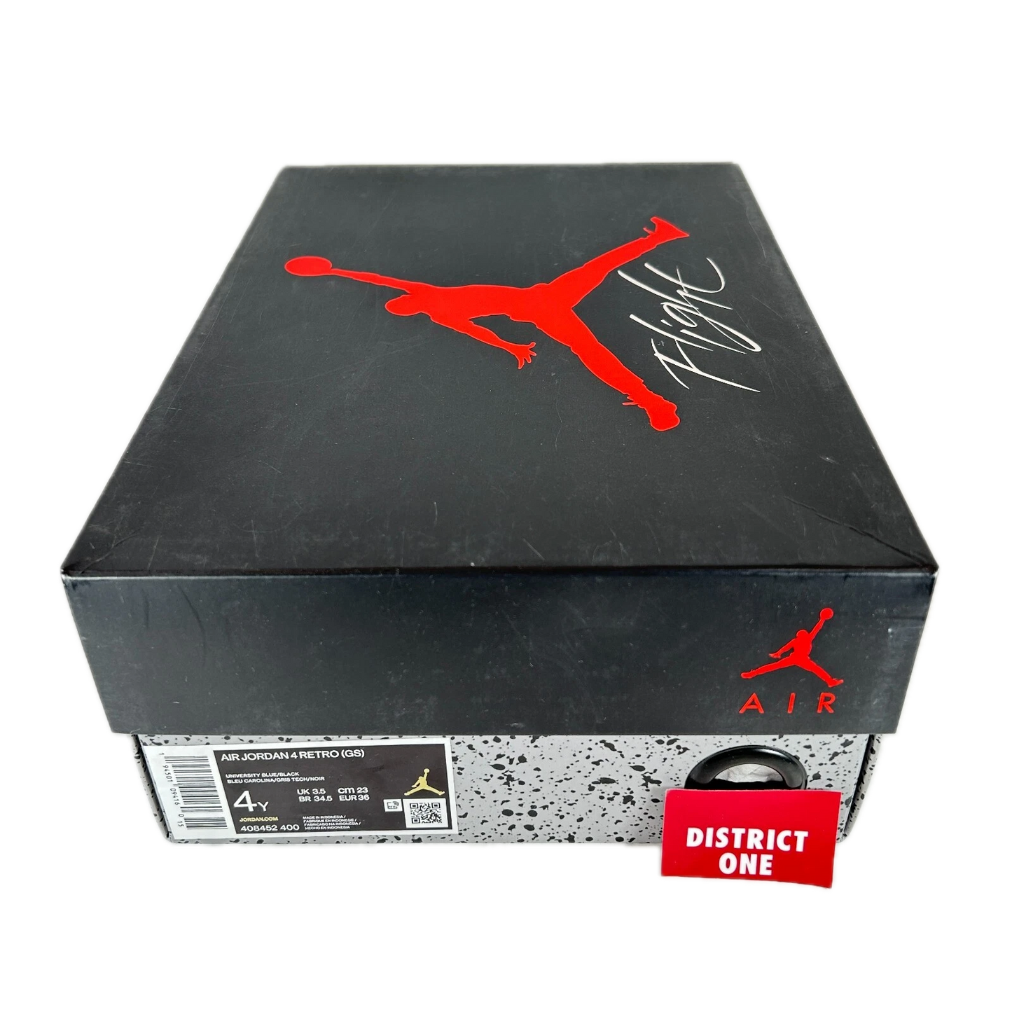 408452 400 Jordan 4 Retro University Blue (GS) [USED] - 4 Y (Used2)