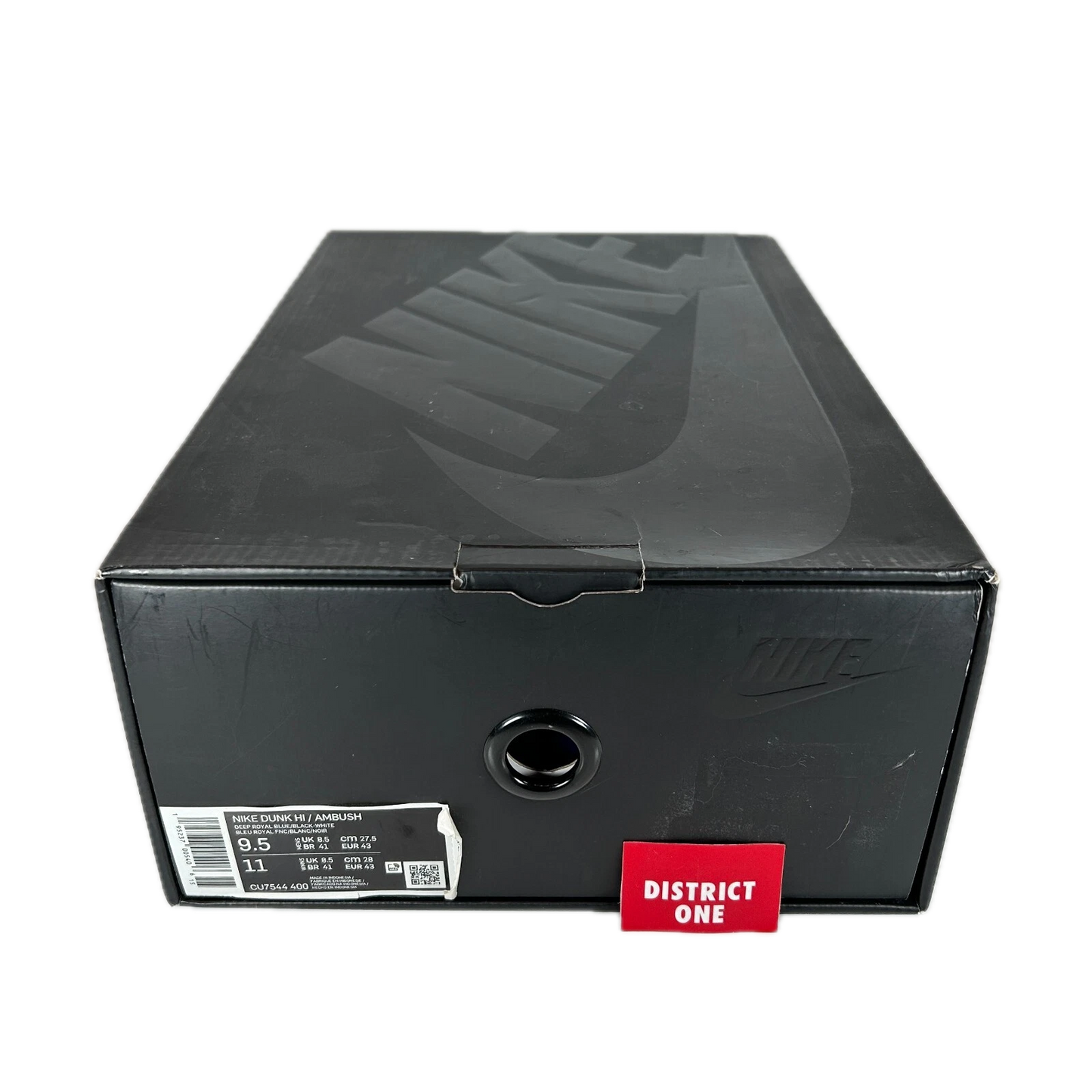 CU7544 400 Nike Dunk High AMBUSH Deep Royal [USED] - 9.5 M (Used)