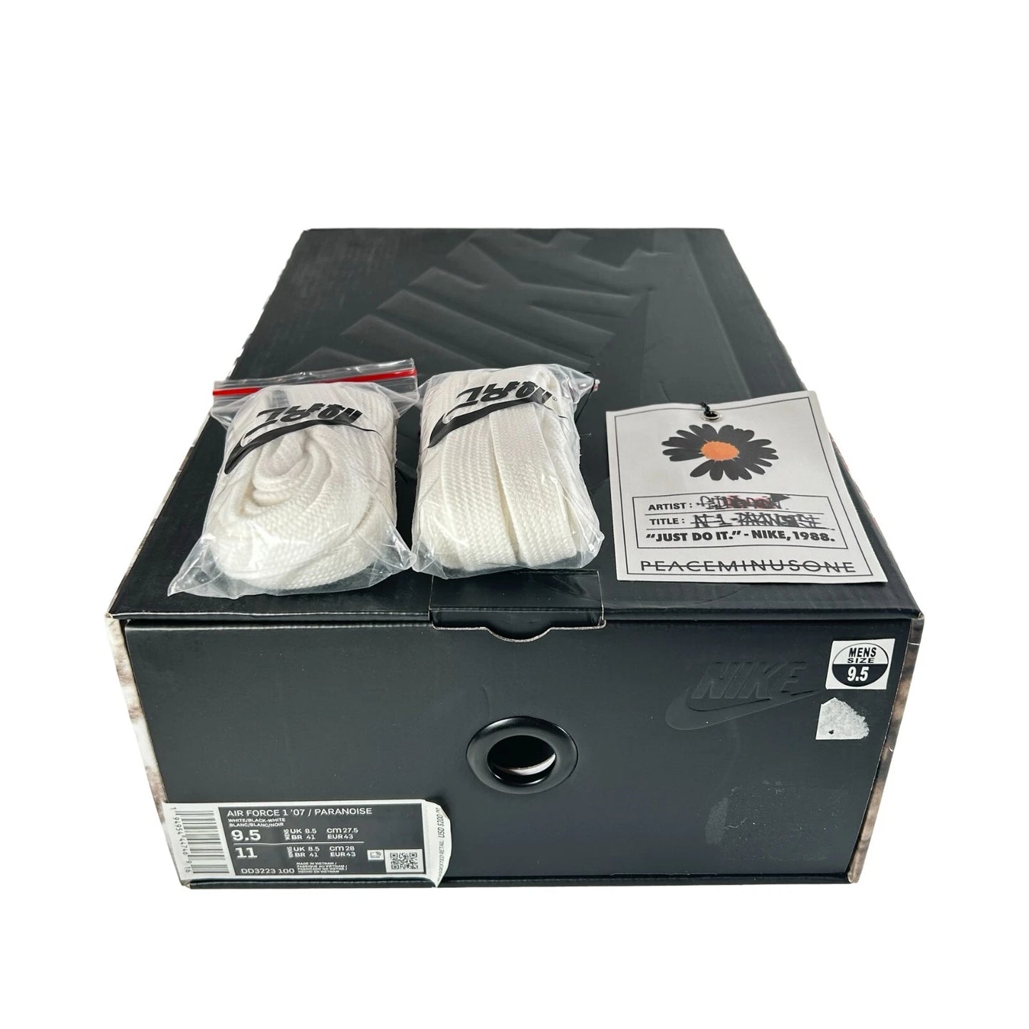 DD3223 100 Nike Air Force 1 Low G-Dragon Peaceminusone Para-Noise 2.0 [USED] - 9.5 M (Used)
