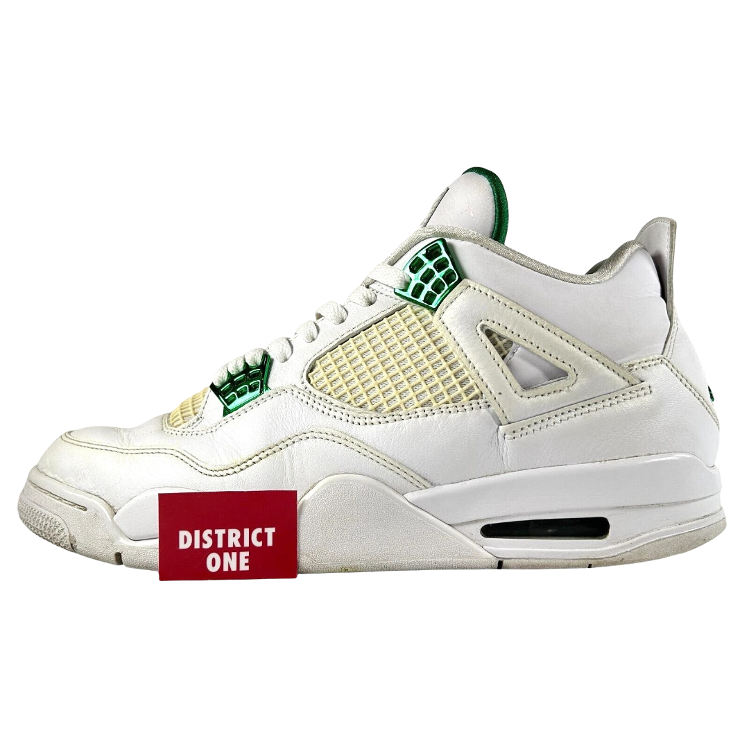 CT8527 113 Jordan 4 Retro Metallic Green [USED] - 11.5 M (Used)