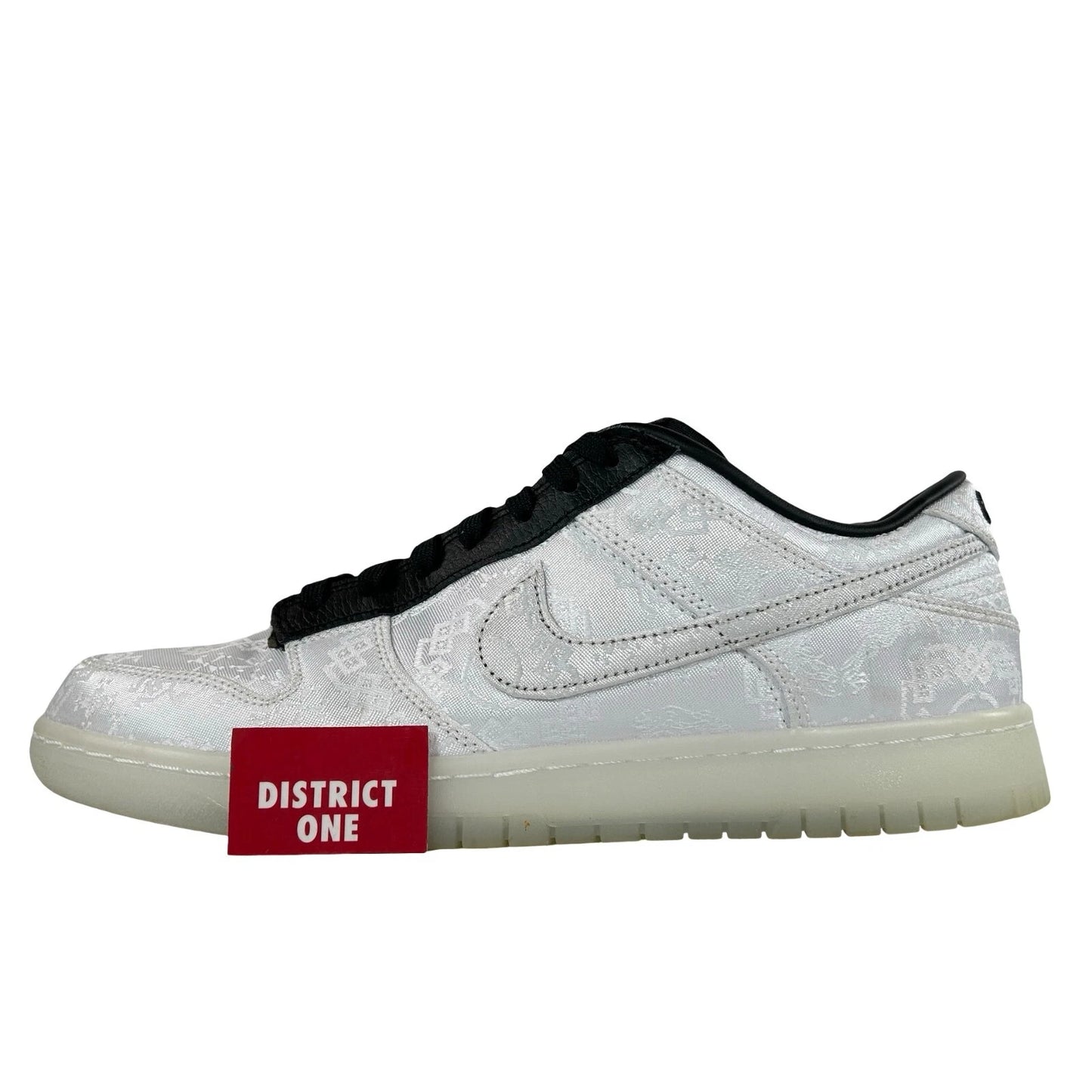 FN0315 110 Nike Dunk Low CLOT Fragment White [USED] - 10.5 M (Used)