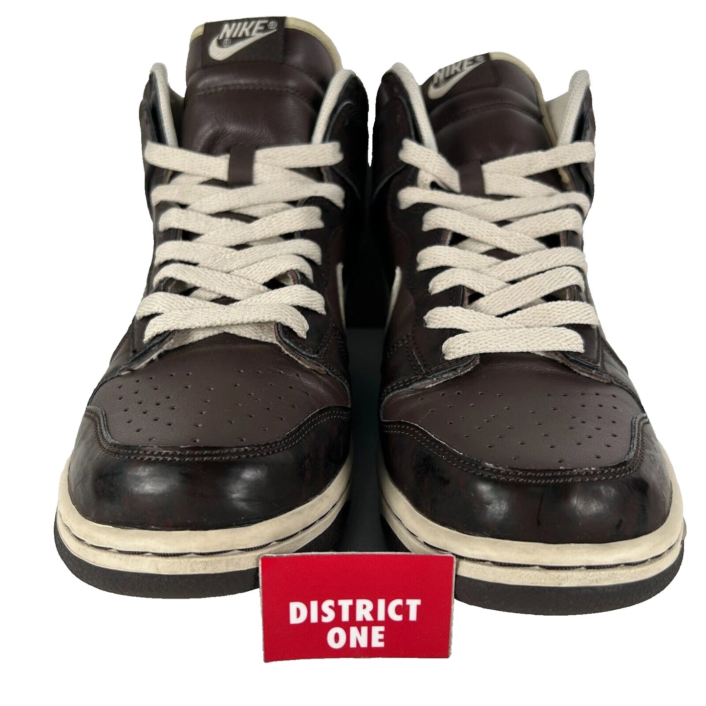 312786 223 Nike Dunk High Woodgrain (2006) [USED] - 8 M (Used)