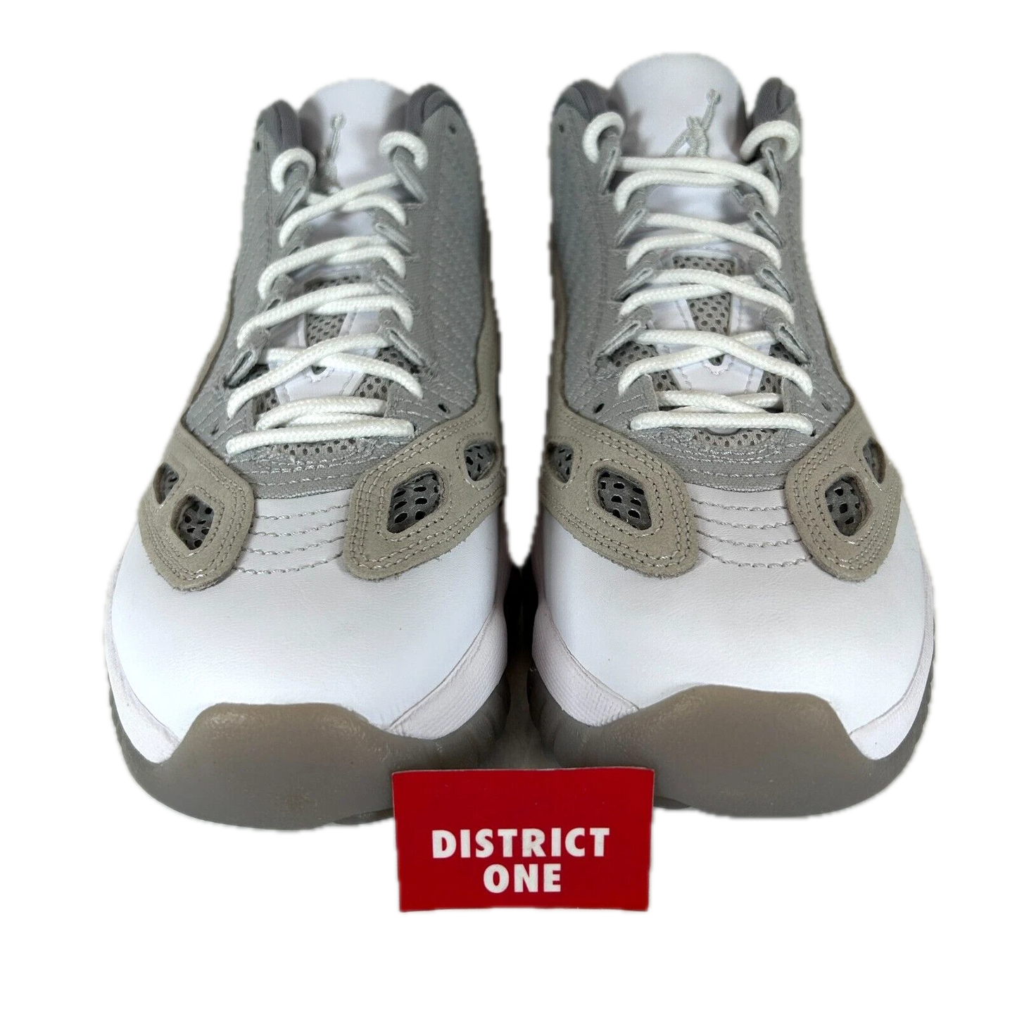 919712 102 Jordan 11 Retro Low IE Light Orewood Brown - 8 M (Mark on Left Shoe) (Damaged Box)