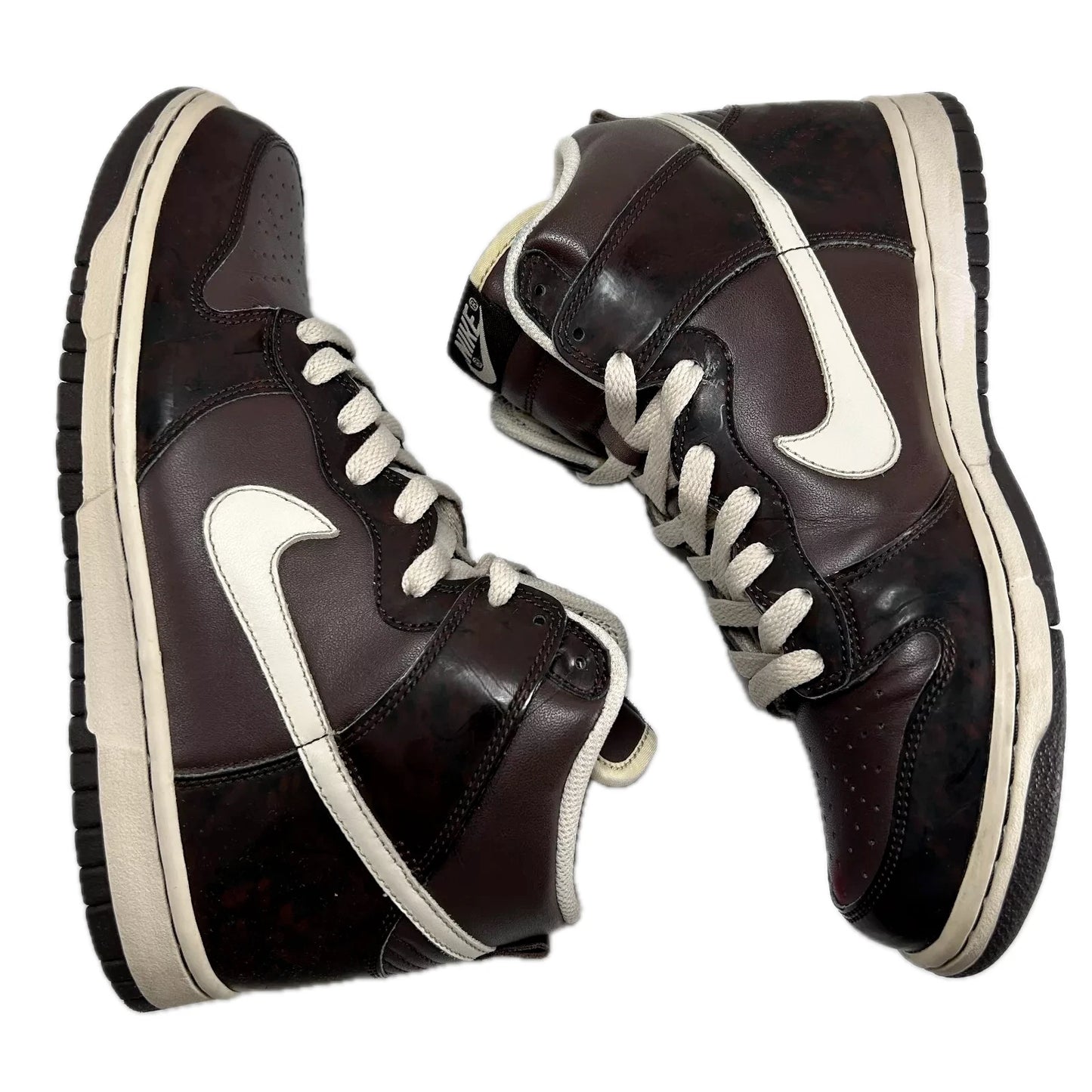 312786 223 Nike Dunk High Woodgrain (2006) [USED] - 8 M (Used)