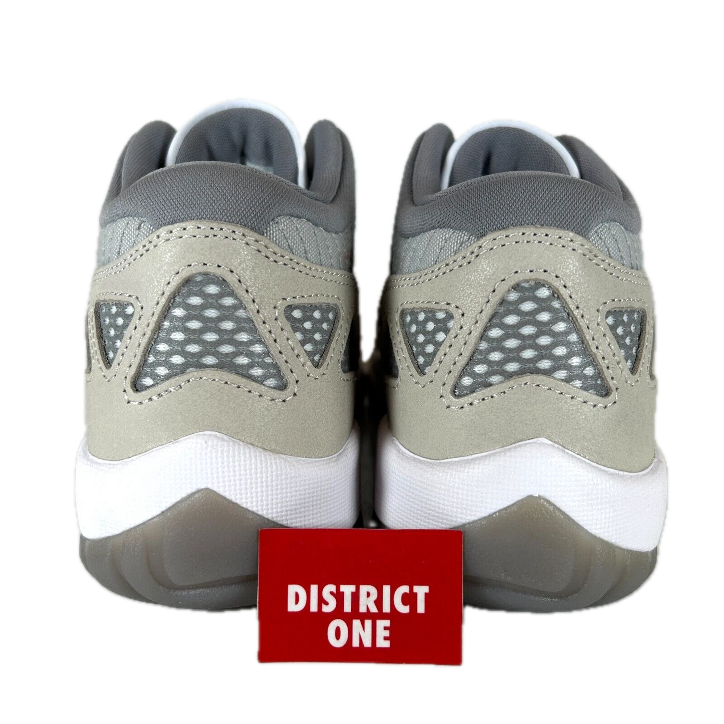 919712 102 Jordan 11 Retro Low IE Light Orewood Brown - 8 M (Mark on Left Shoe) (Damaged Box)